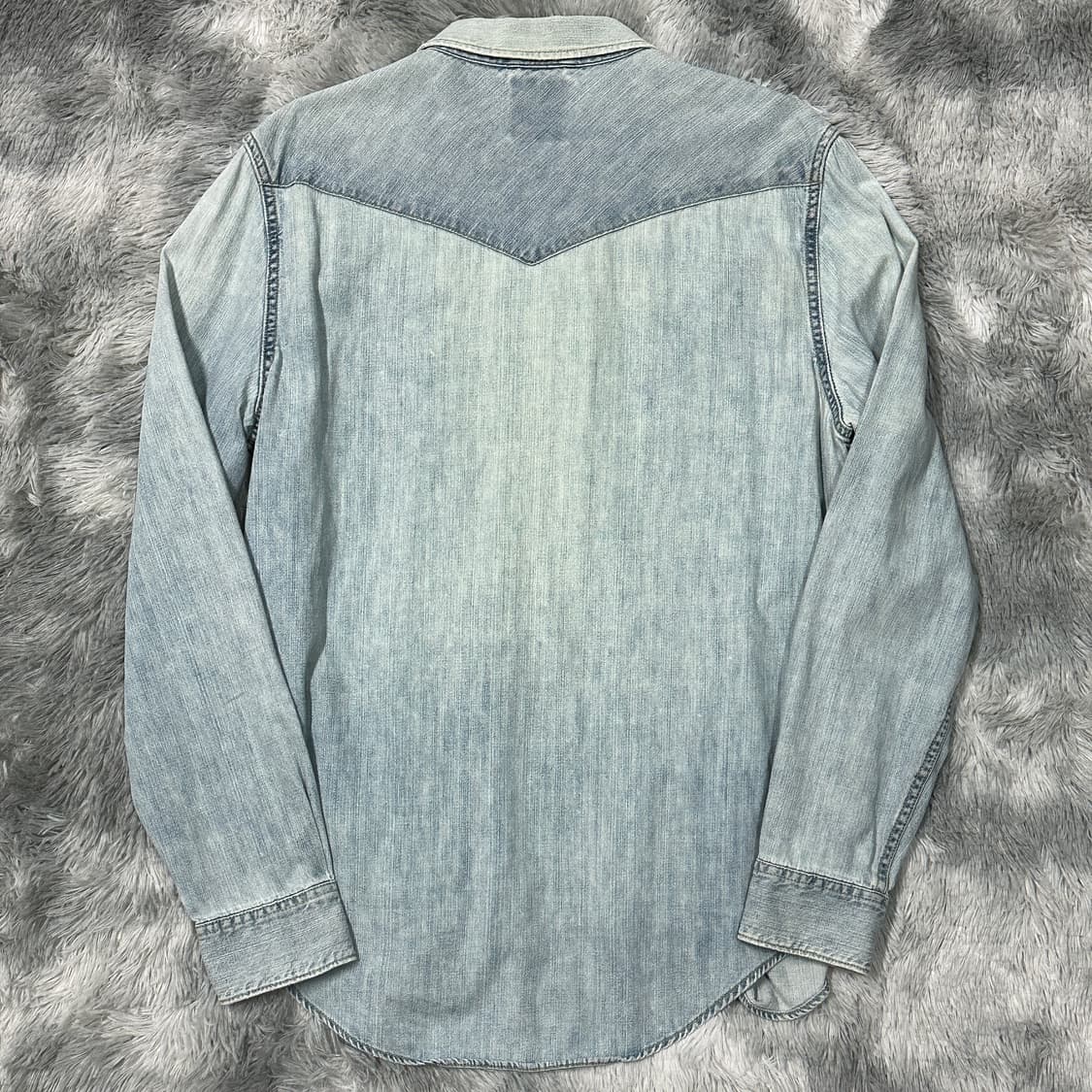 리바이스 빈티지 웨스턴 청셔츠 L 상품이미지3