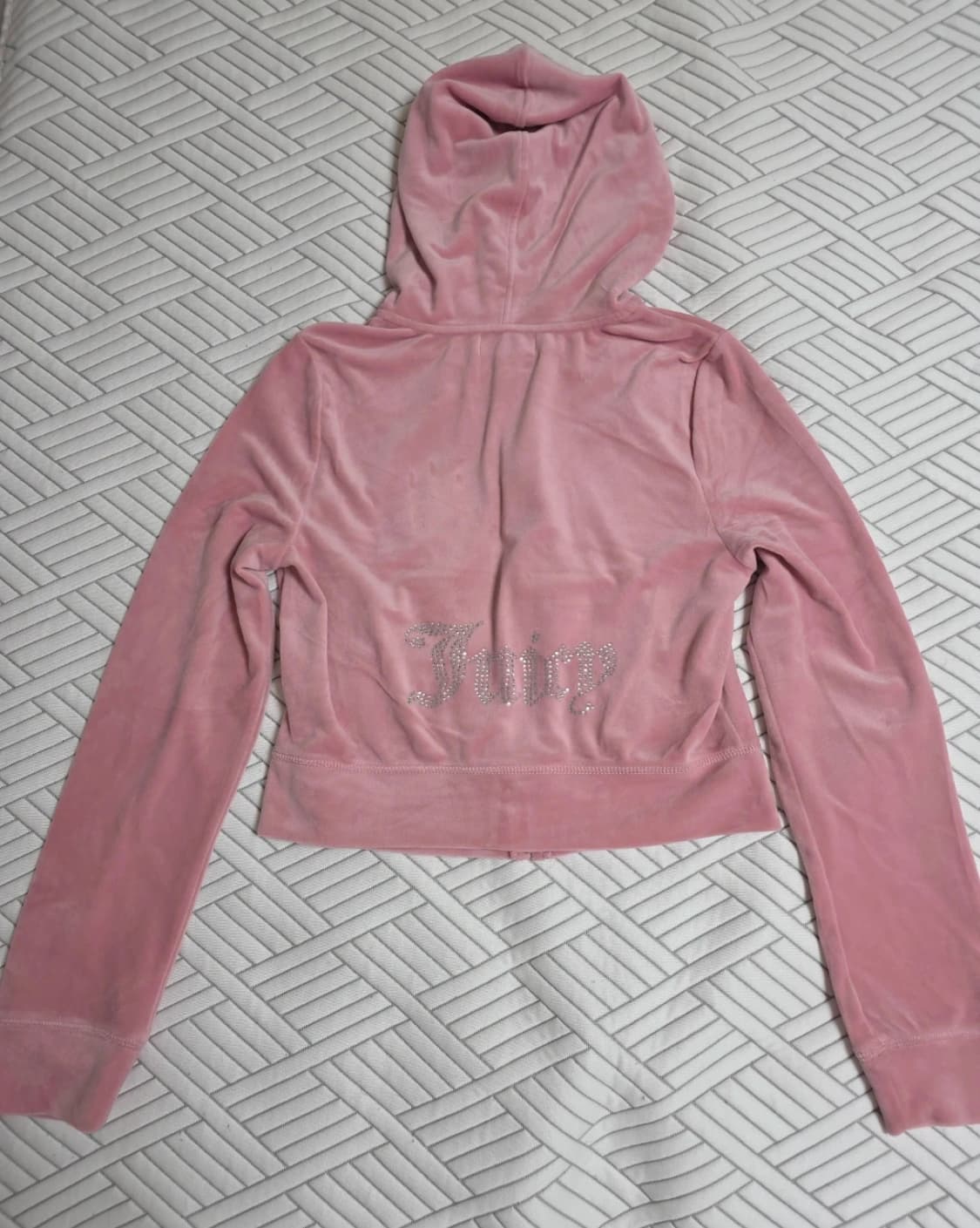쥬시 꾸뛰르 핑크 벨벳 트레이닝복 세트 M 상품이미지3
