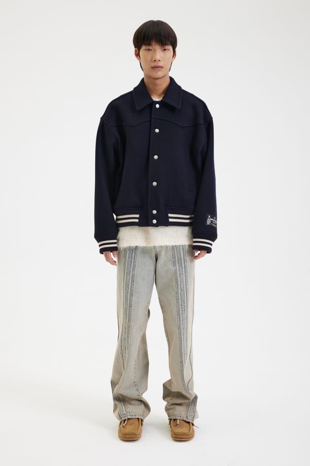 애프터프레이 테디 블루종 네이비 M 상품이미지1