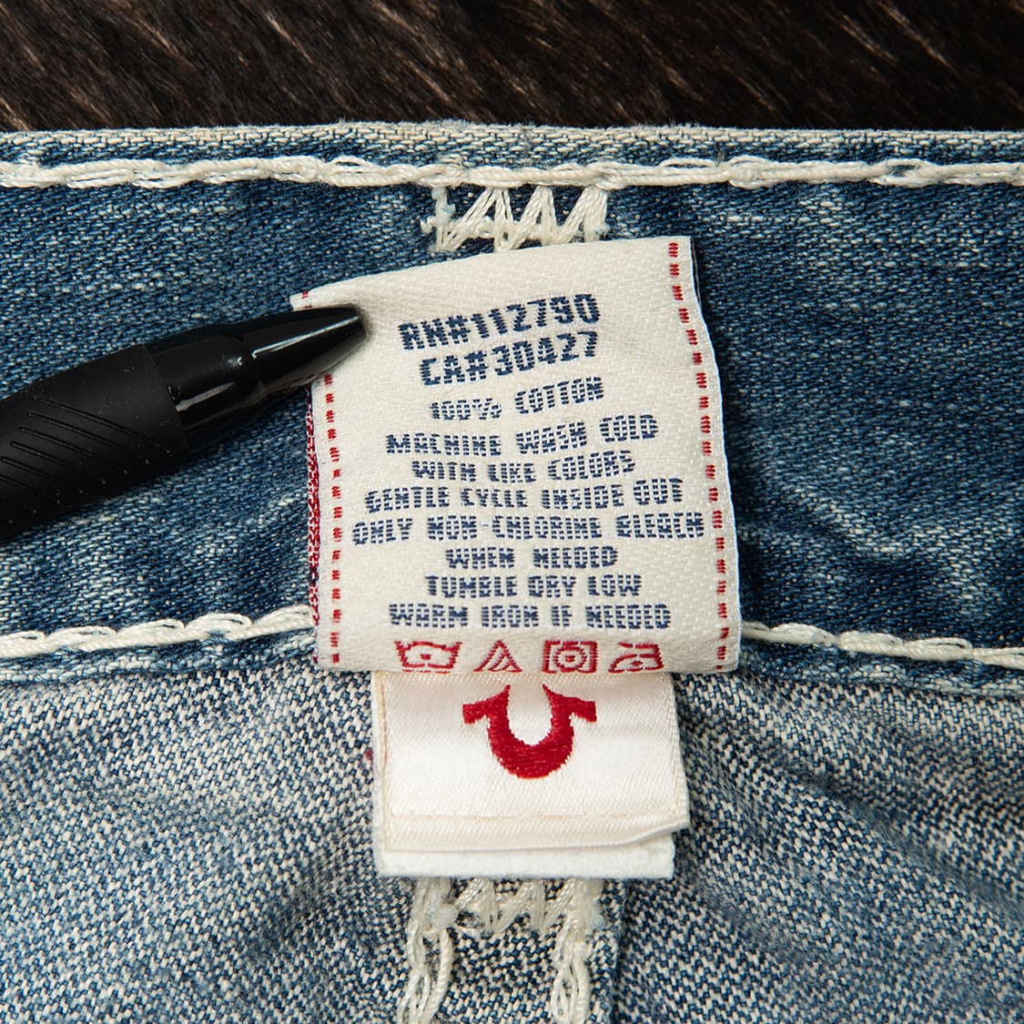 [33] 00s 트루릴리젼 USA 메이드 플레어핏 데님팬츠  상품이미지10