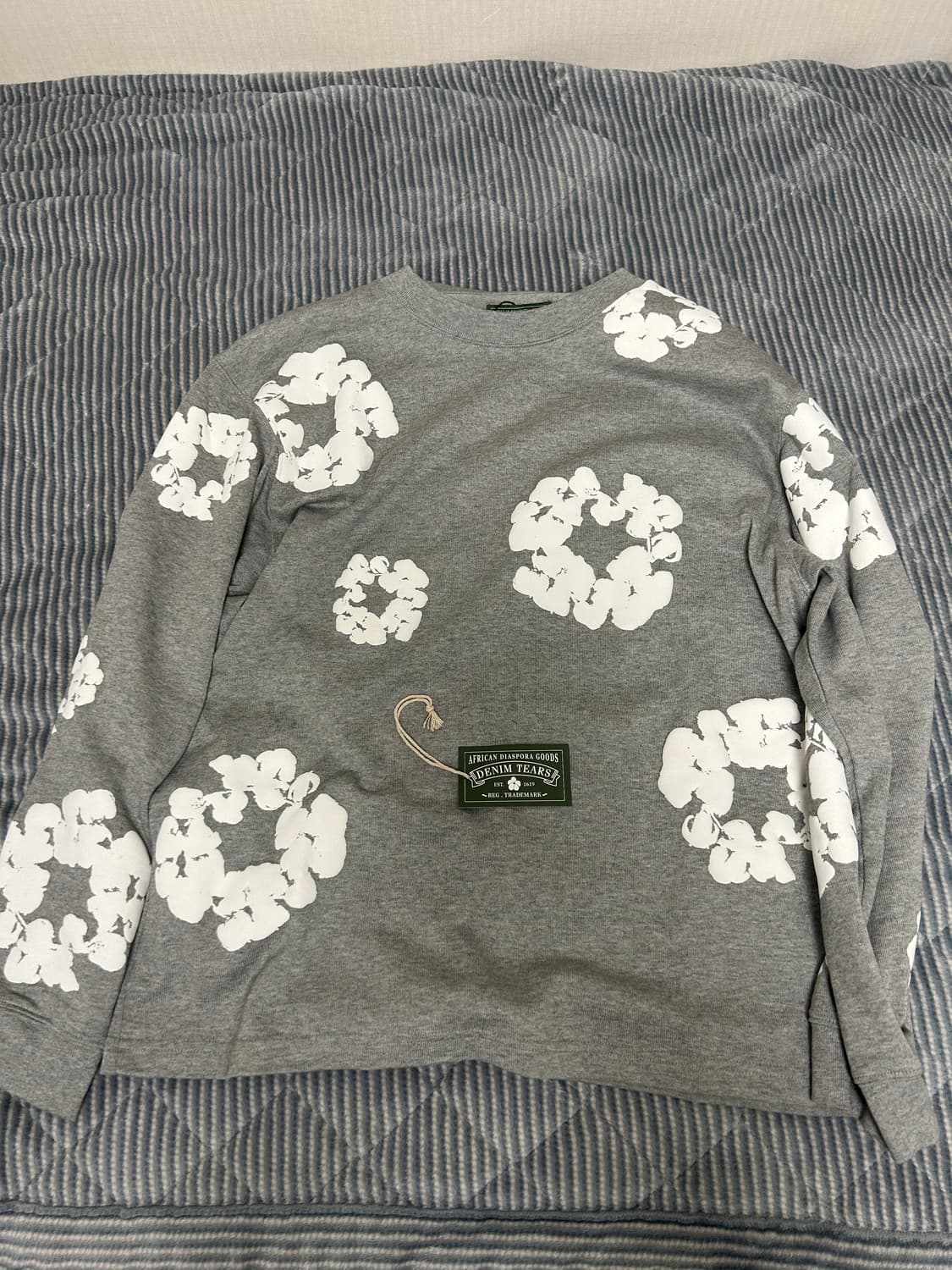 데님티어스 롱슬리브 그레이 xl 상품이미지1