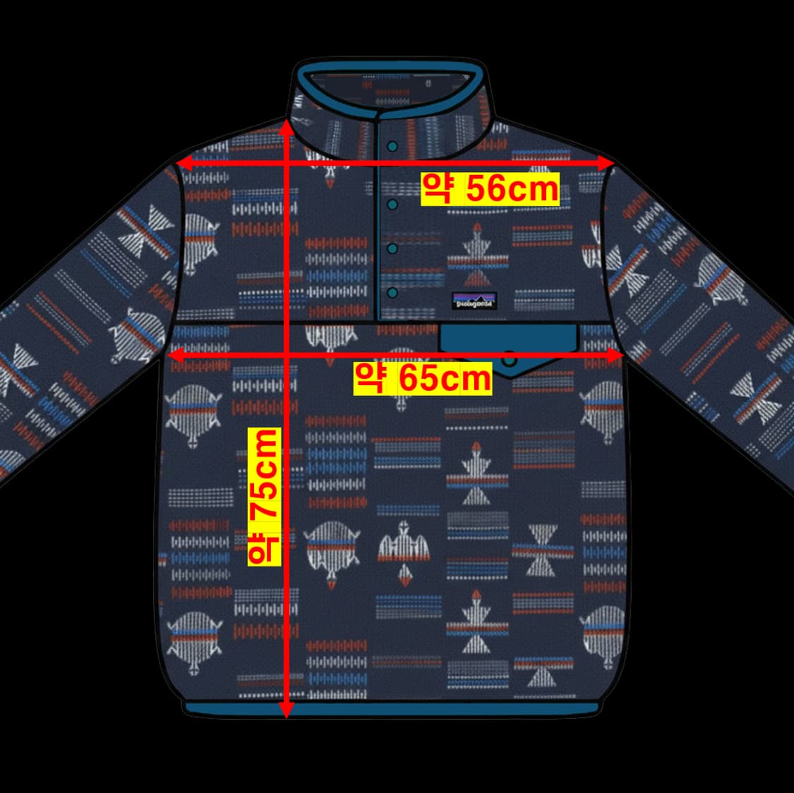 파타고니아 헤비웨이트 신칠라 풀오버 리버트라이브 네이비블루 L 상품이미지9