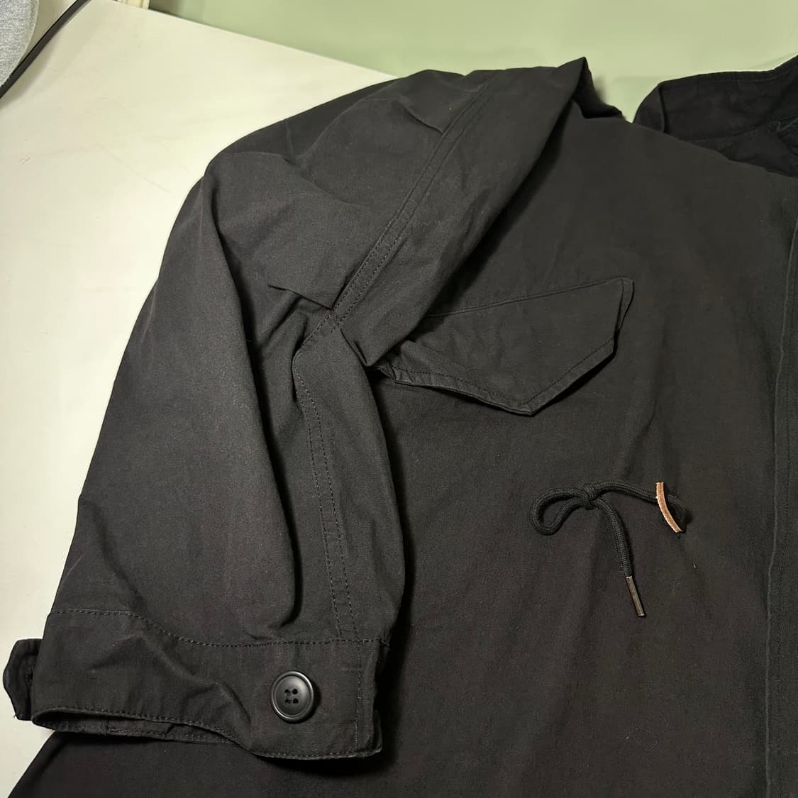 M-L 베이오프 오버핏 야상코튼 피쉬테일 야상자켓 상품이미지4