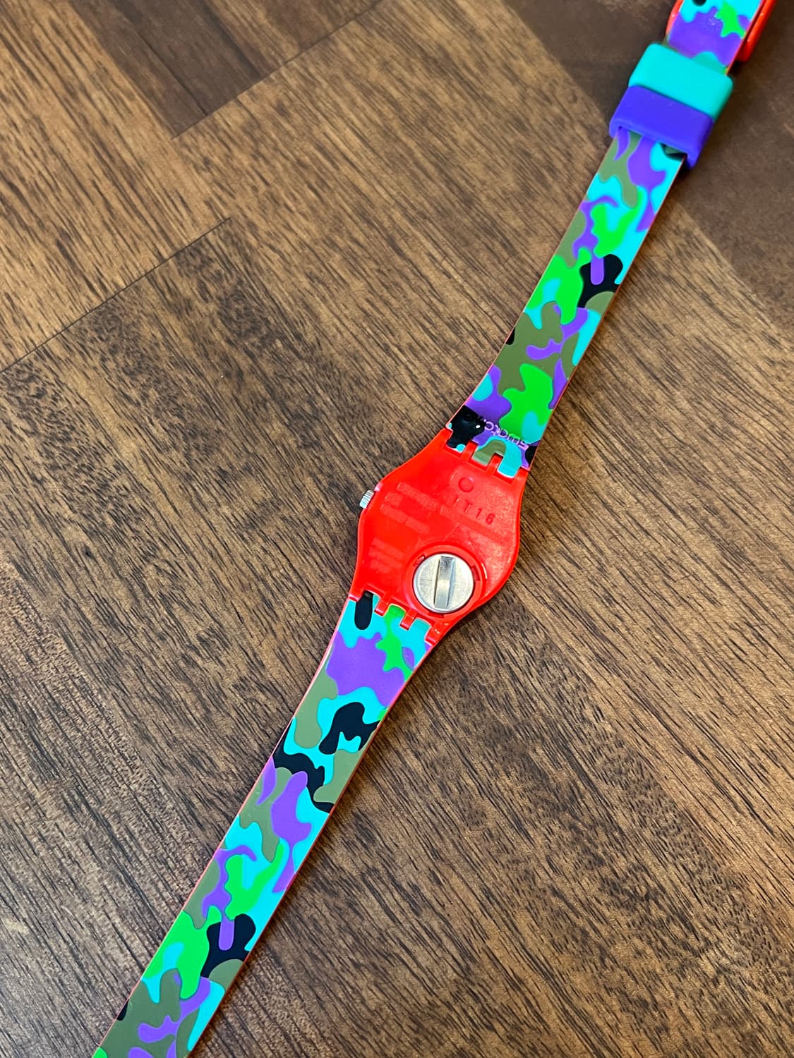 Swatch 스와치 CAMORANGE 더블 스트랩 쿼츠 상품이미지6