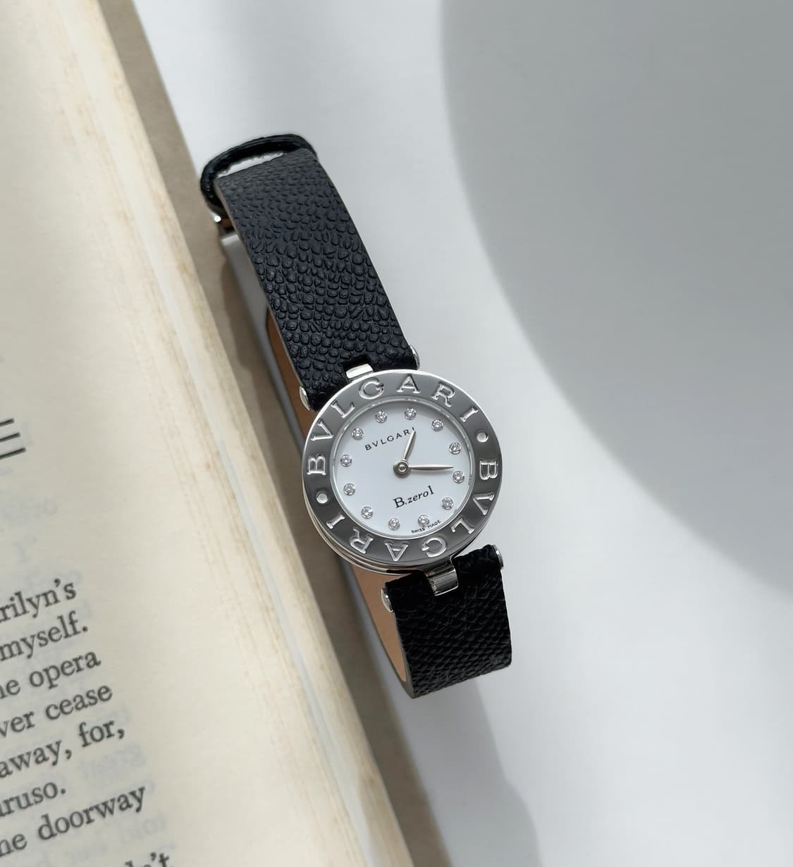 불가리 비제로원 12P 화이트 다이얼 시계 상품이미지1