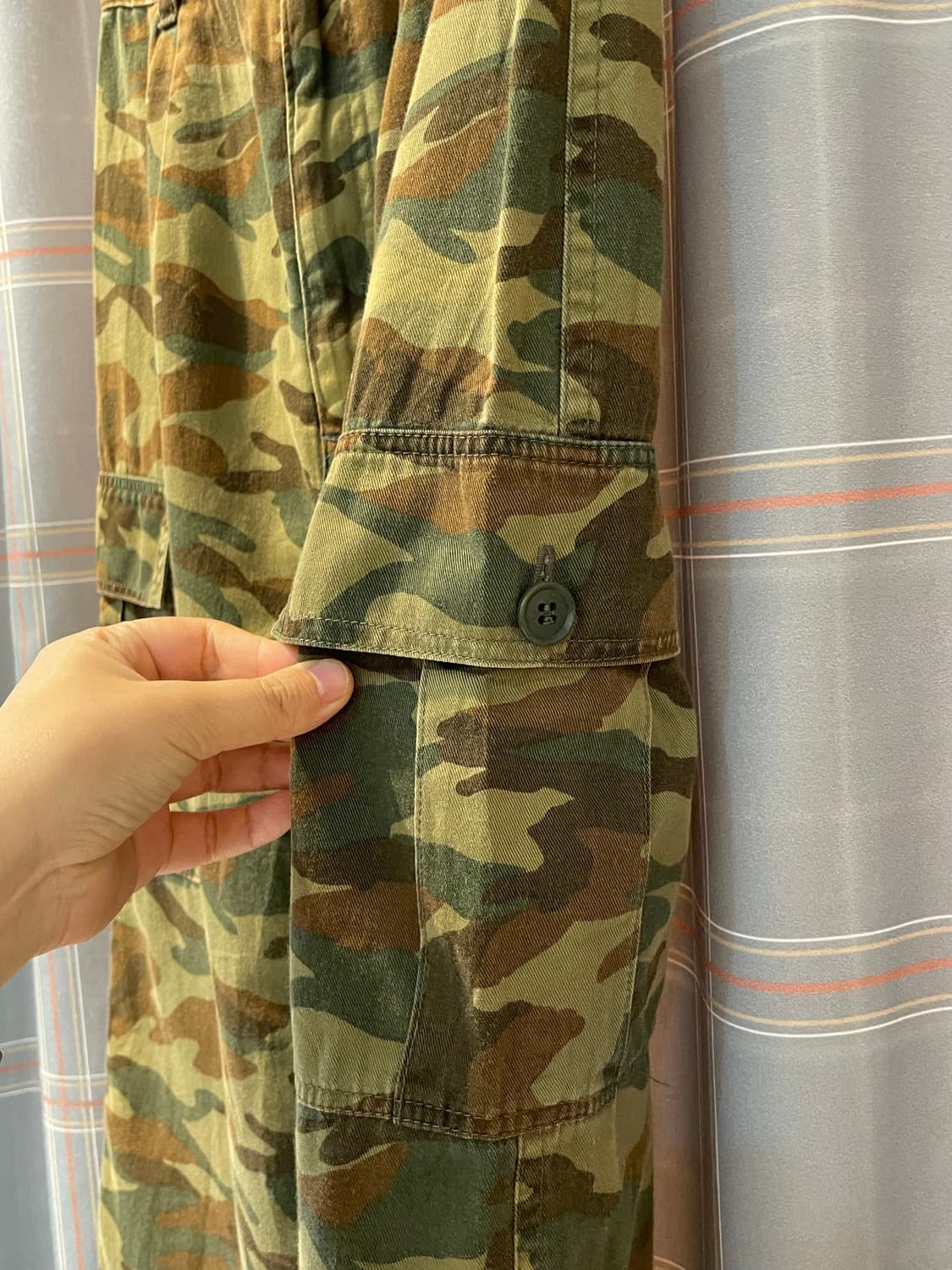 일본빈티지 카모카고롱스커트 상품이미지3