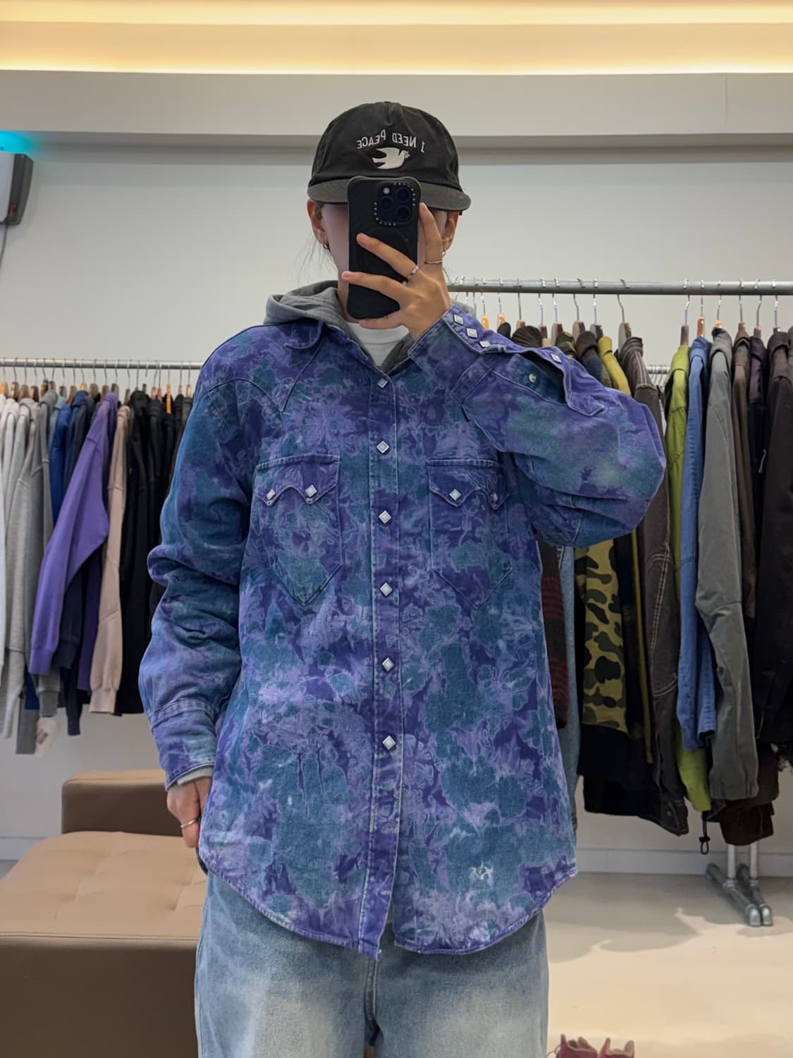 락마운트 랜치 웨어 패턴 웨스턴 셔츠 상품이미지6