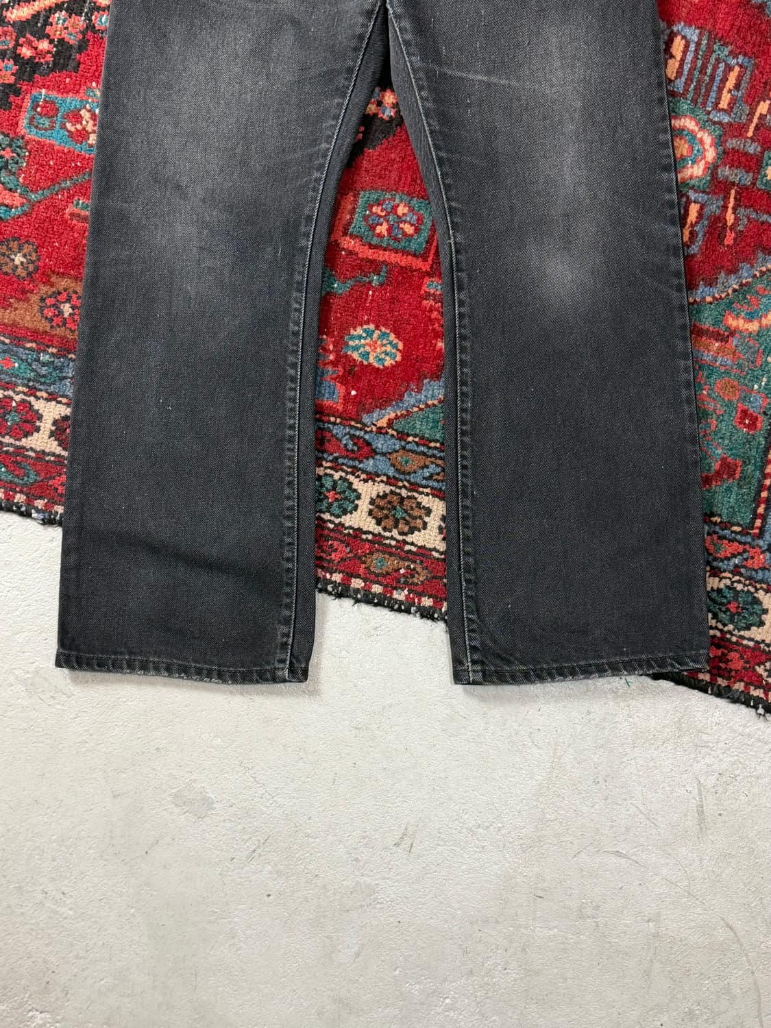 00's 빈티지 리바이스 517 블랙 부츠컷 플레어진 상품이미지7