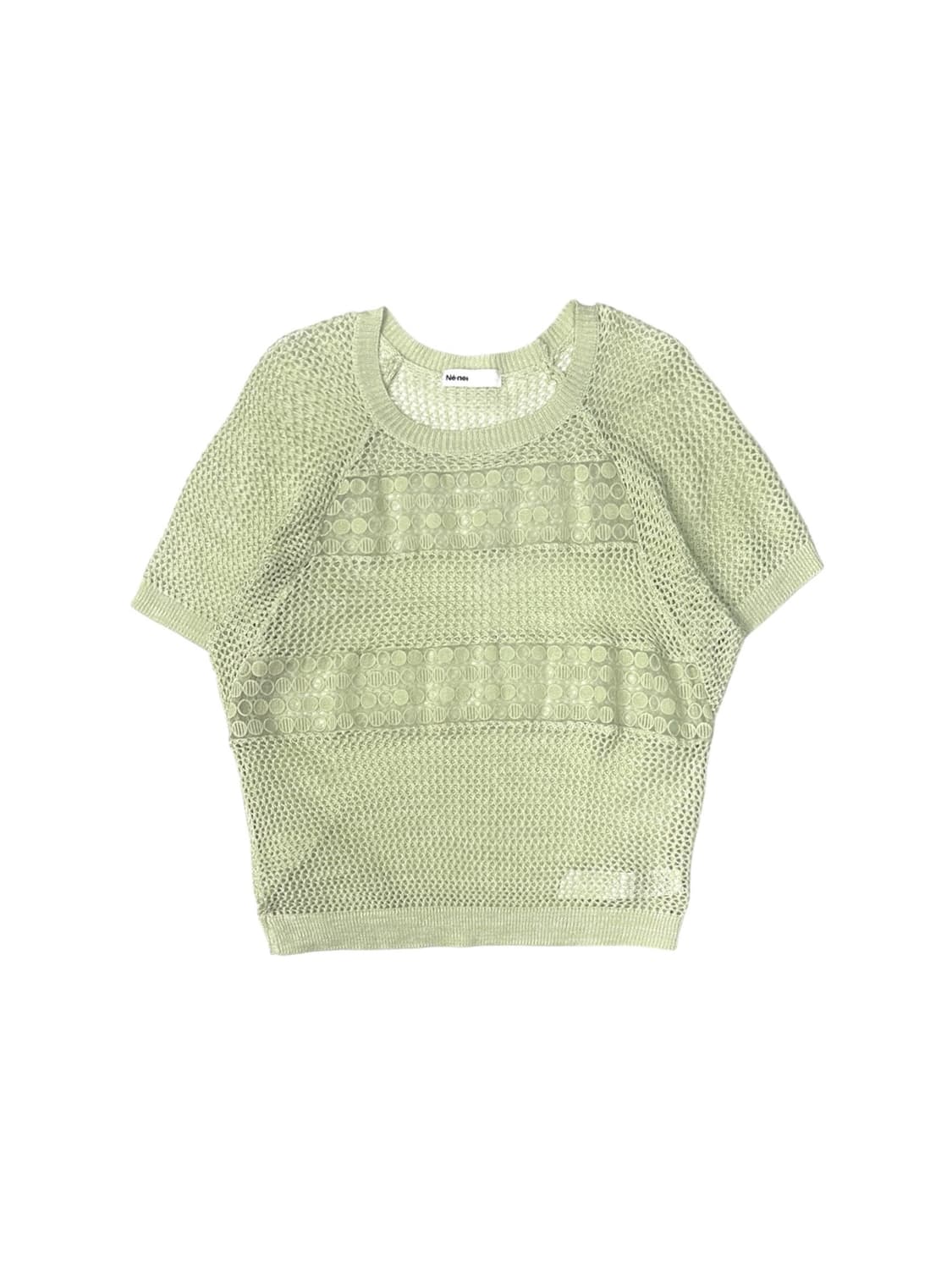 Mint Ne-net Mesh Knit Top 상품이미지1