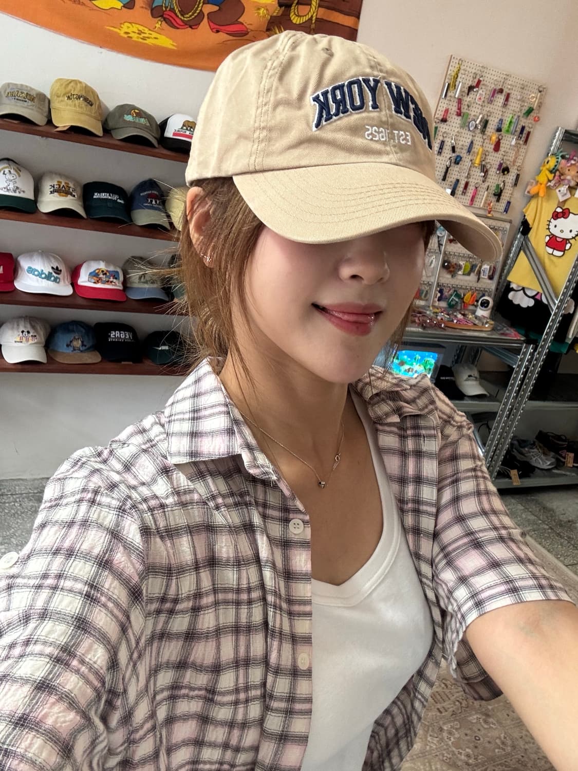 뉴욕 빈티지 볼캡 상품이미지2
