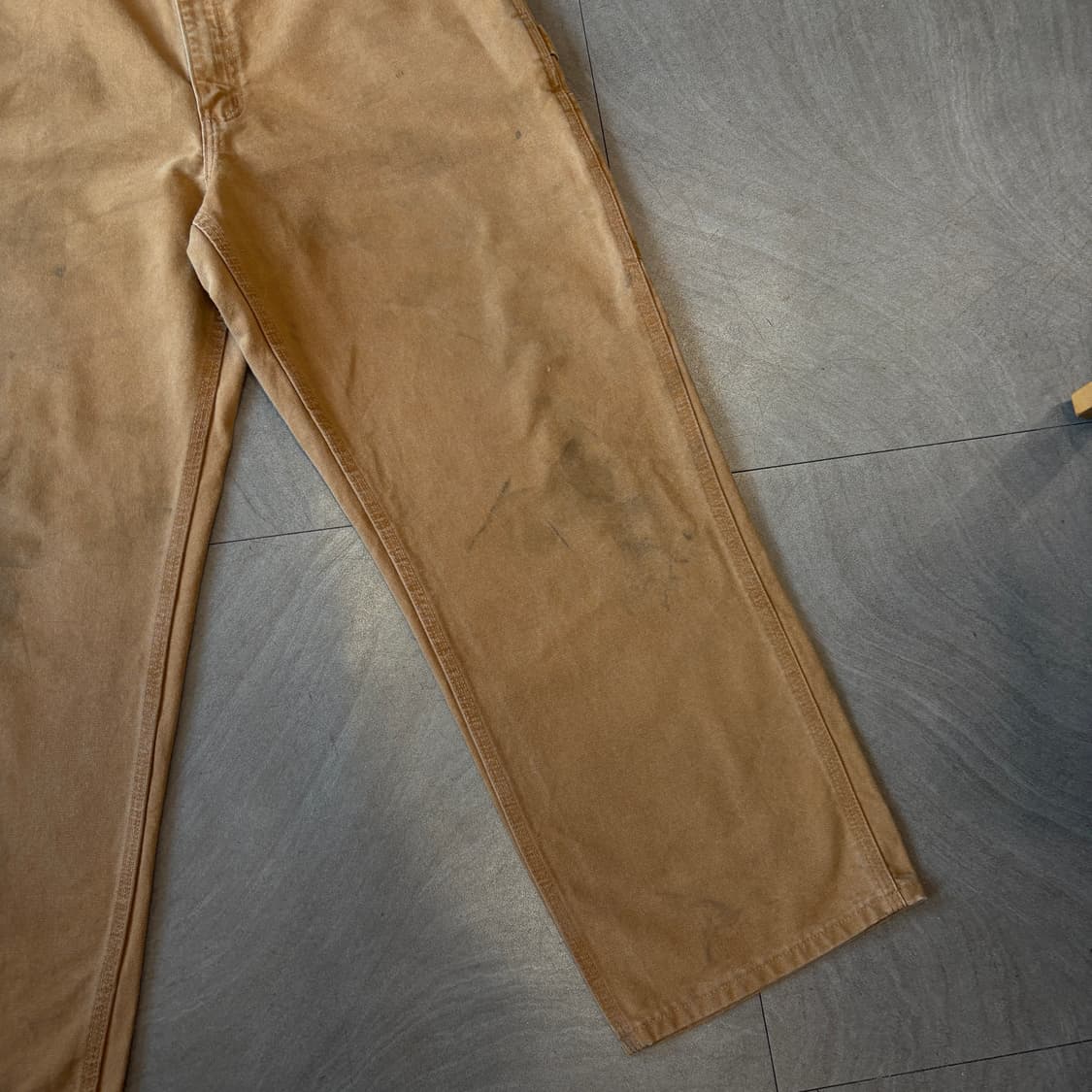 칼하트 정품 오리지널 브라운 카펜터 팬츠  상품이미지8