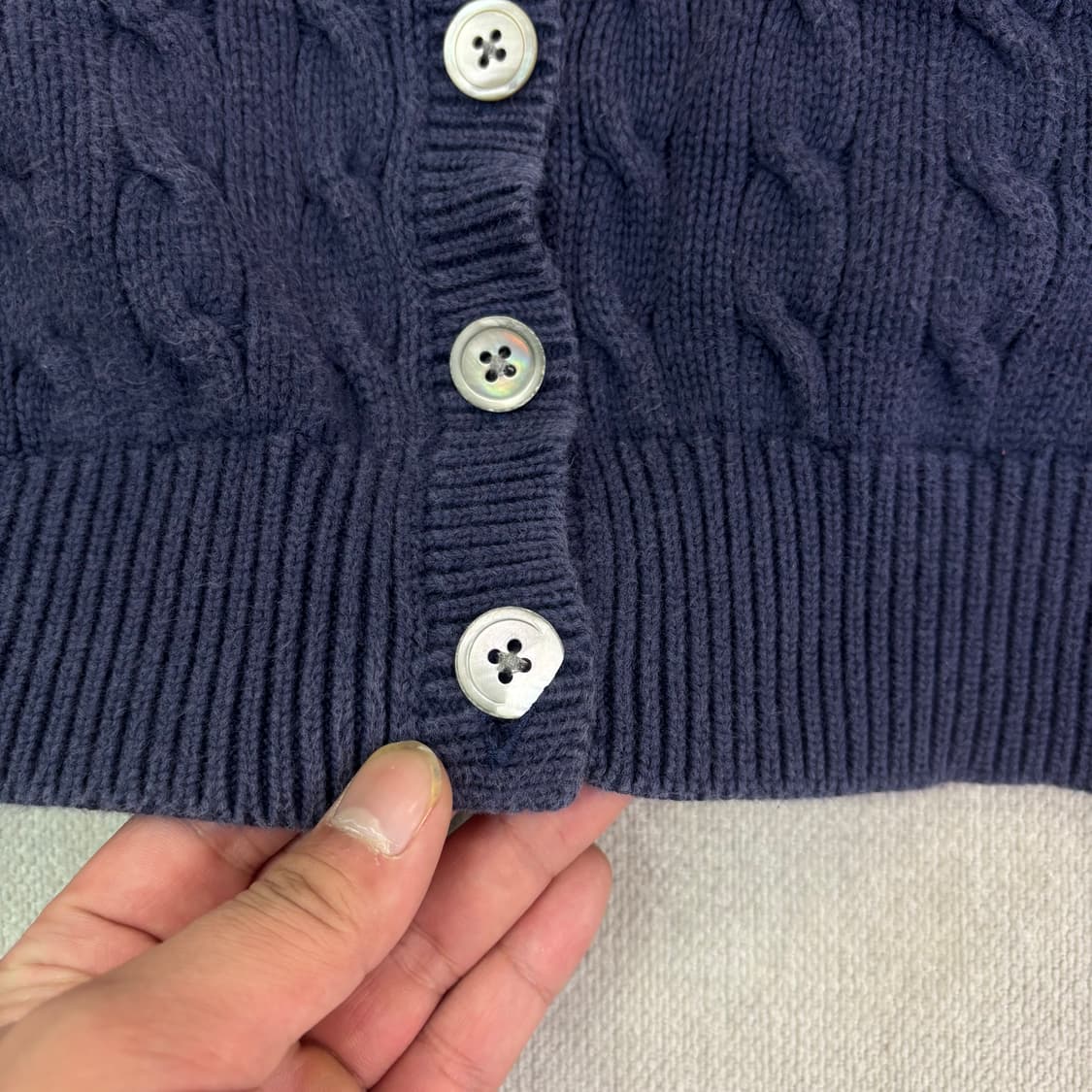 95 폴로랄프로렌 스포츠 꽈배기 가디건 상품이미지4