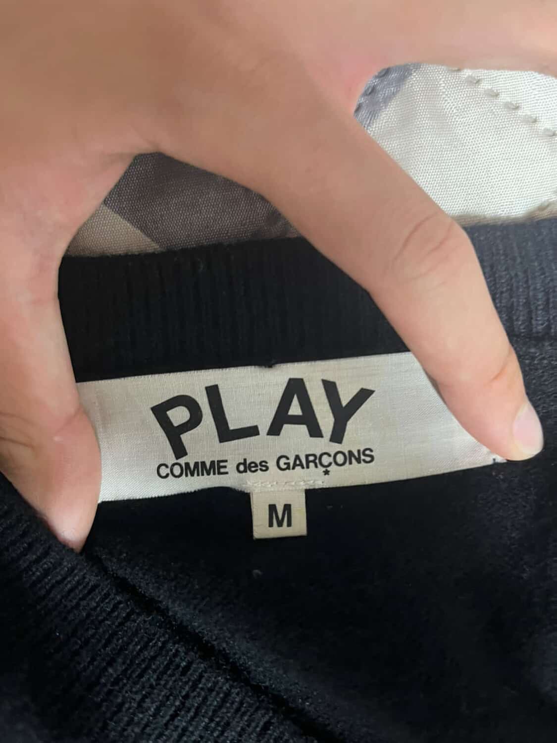 꼼데 브이넥 니트 급처 합니다 상품이미지1