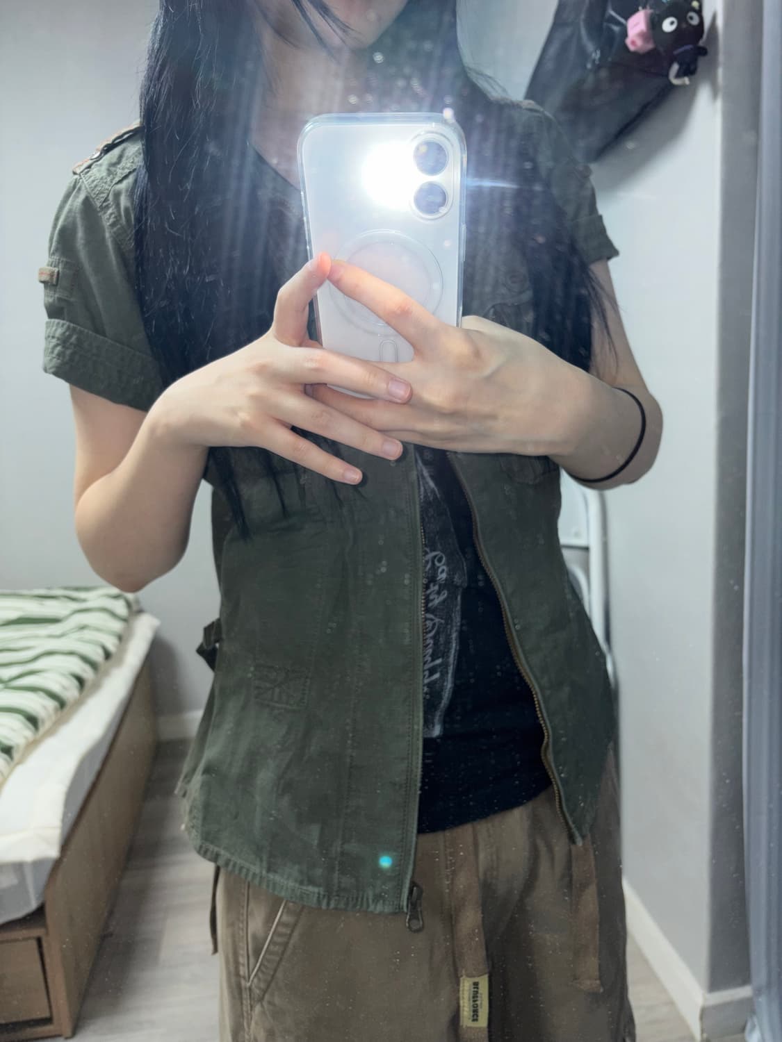 y2k 반팔 자켓 상품이미지2