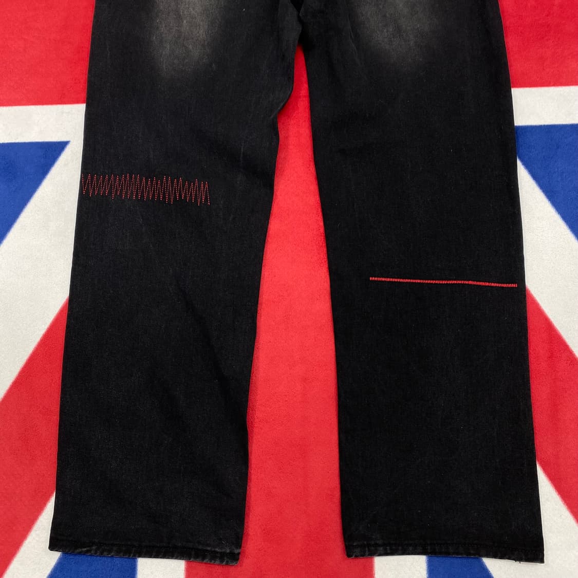 빈티지 데미지 팬츠 3XL 상품이미지5