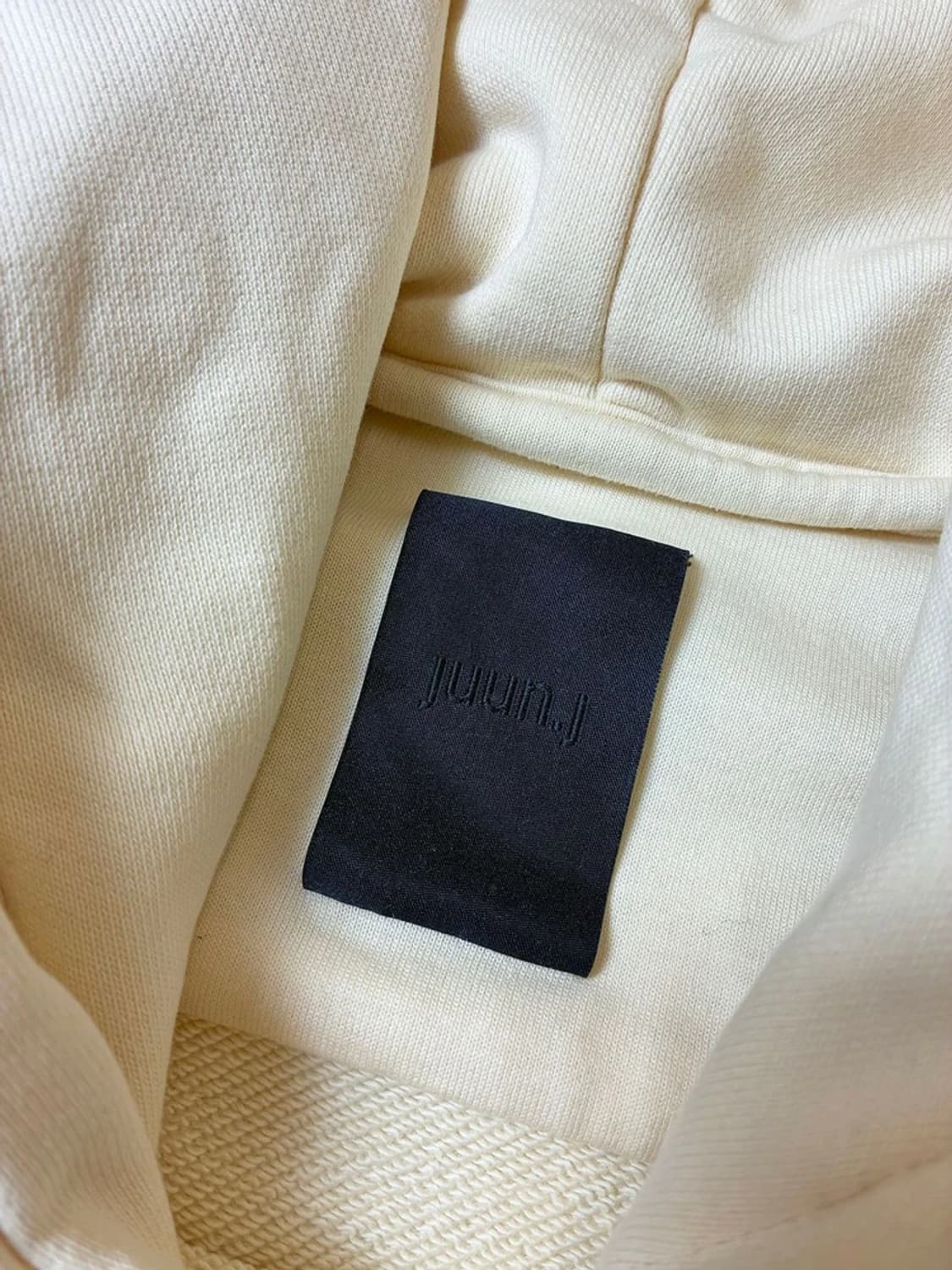 준지 JUUN J 22ss 그래픽 루즈핏 후드티 PN6444 상품이미지8