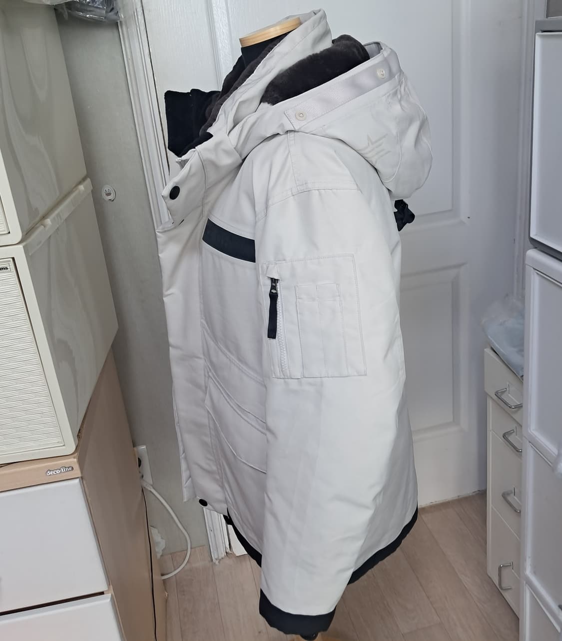 K2 고스트 구스다운 헤비 패딩 90 아이보리 55~66(남녀공용가능) 상품이미지2