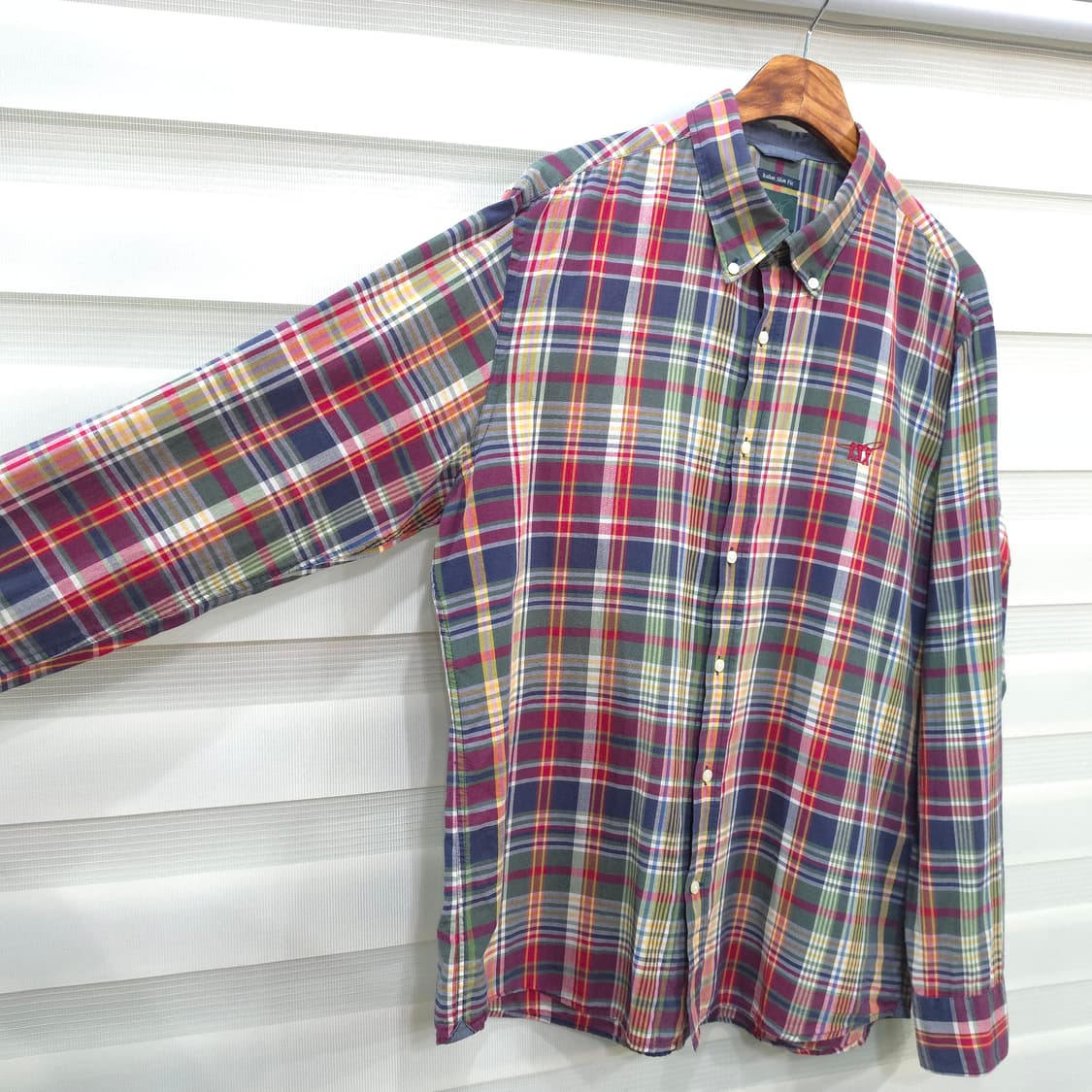 헨리코튼 체크셔츠- L-XL 상품이미지5