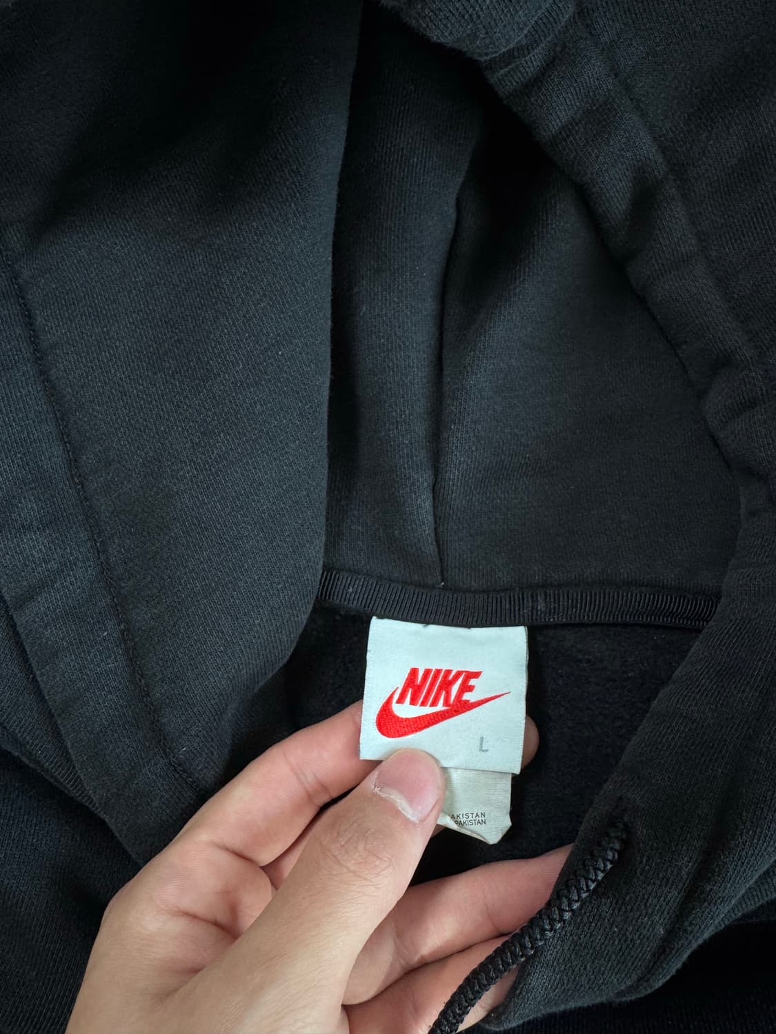 (SS급) 나이키 x 스투시 NRG RA 워시드 풀오버 후드 블랙 상품이미지5