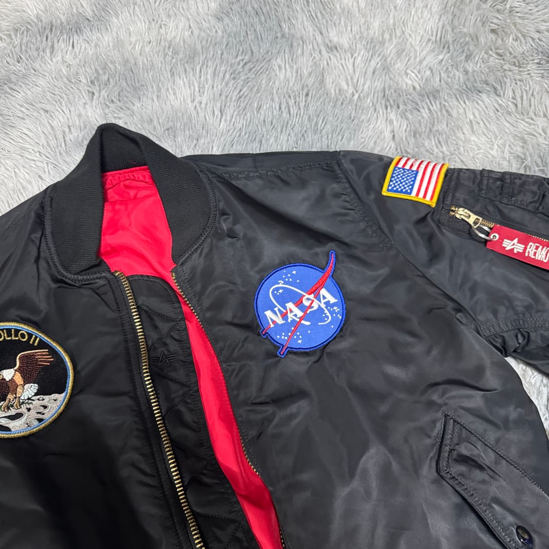 알파인더스트리 나사 Ma-1 M사이즈 상품이미지2