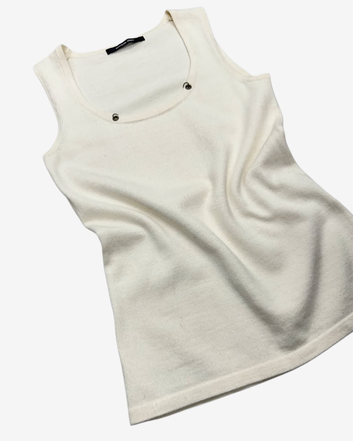 pierce eyelet knit sleeveless 상품이미지3