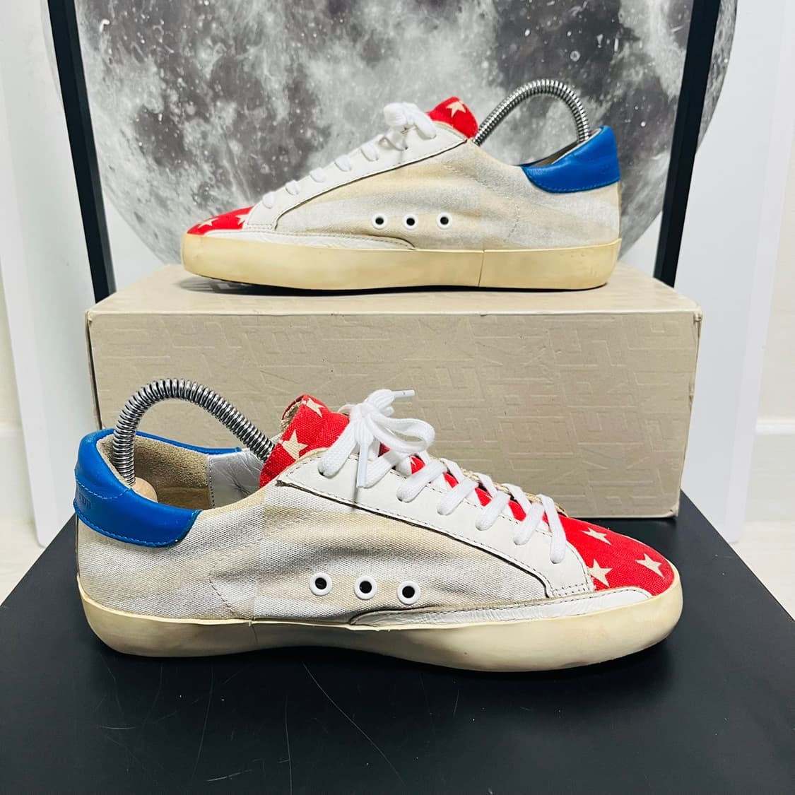 정품 39) 골든구스 성조기 빅플레그 스니커즈 250~255 상품이미지2