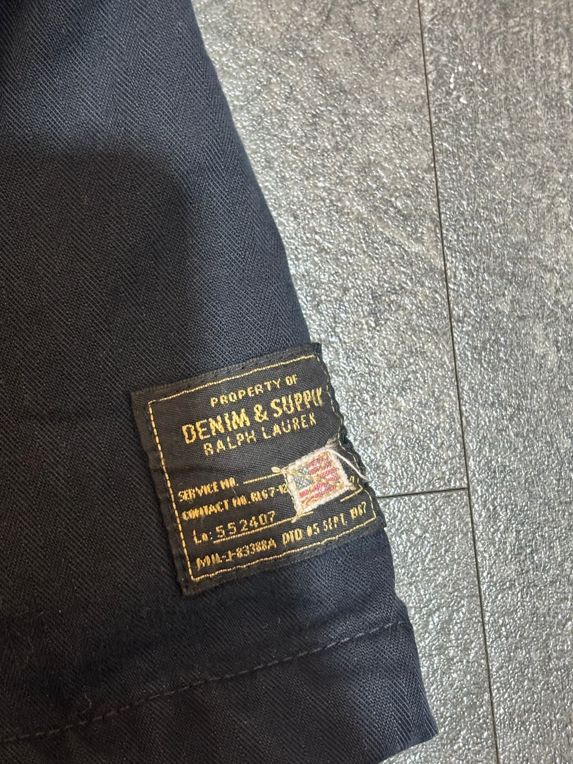 폴로 데님앤서플라이 야상 자켓 S 상품이미지5