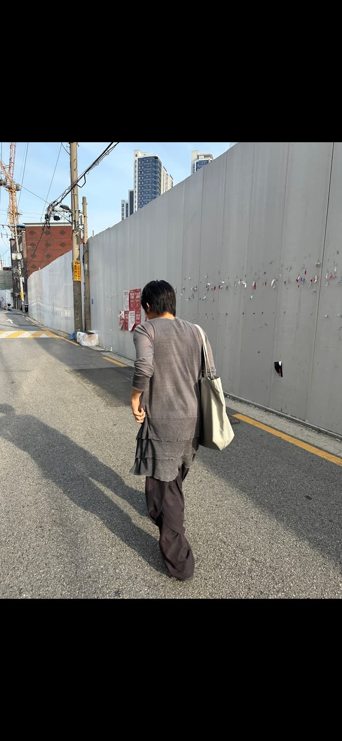 지용킴 22aw 드레이핑 팬츠 M 상품이미지3