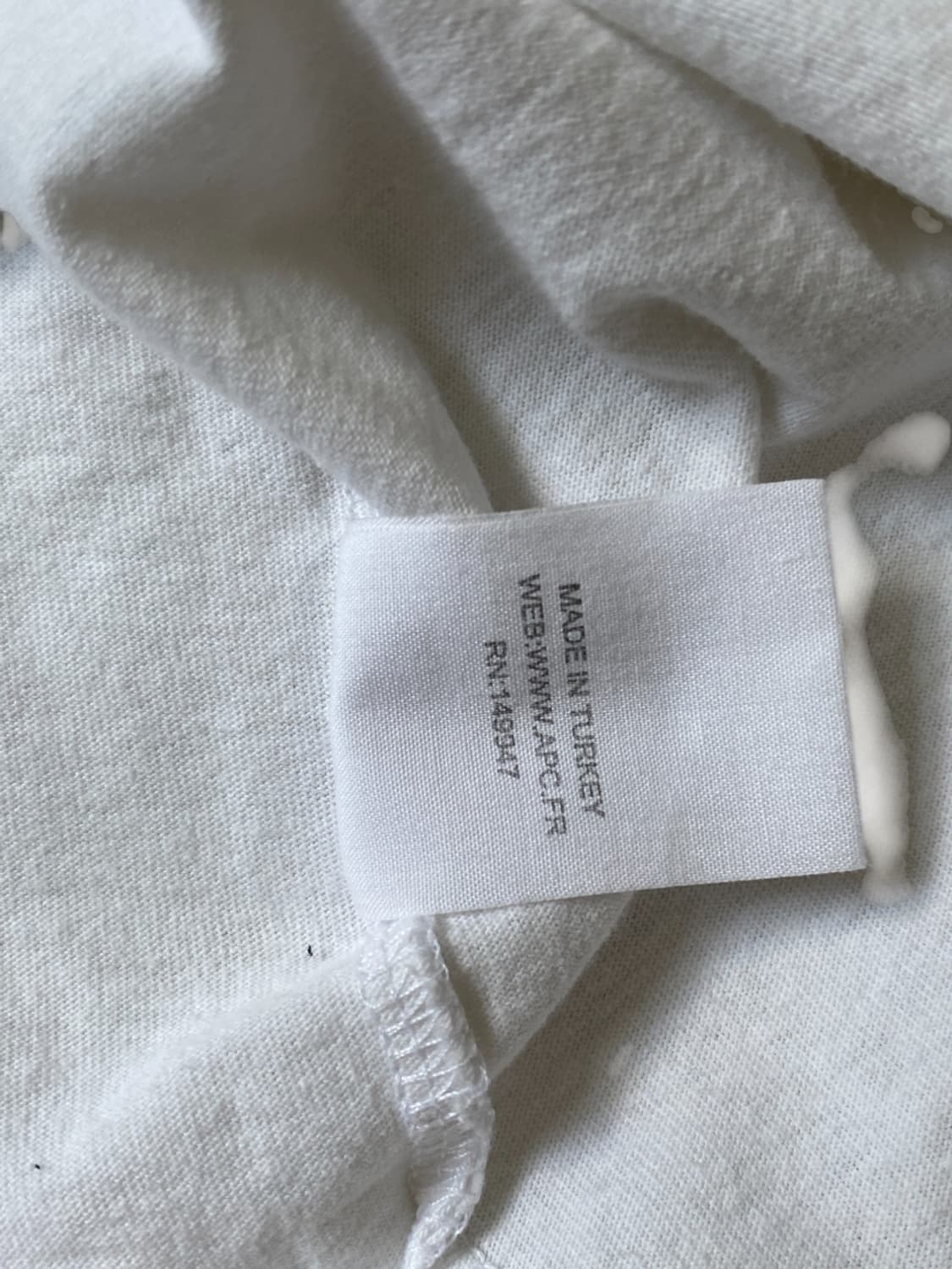 아페쎄 1/2 티셔츠 (Man XL) 상품이미지9