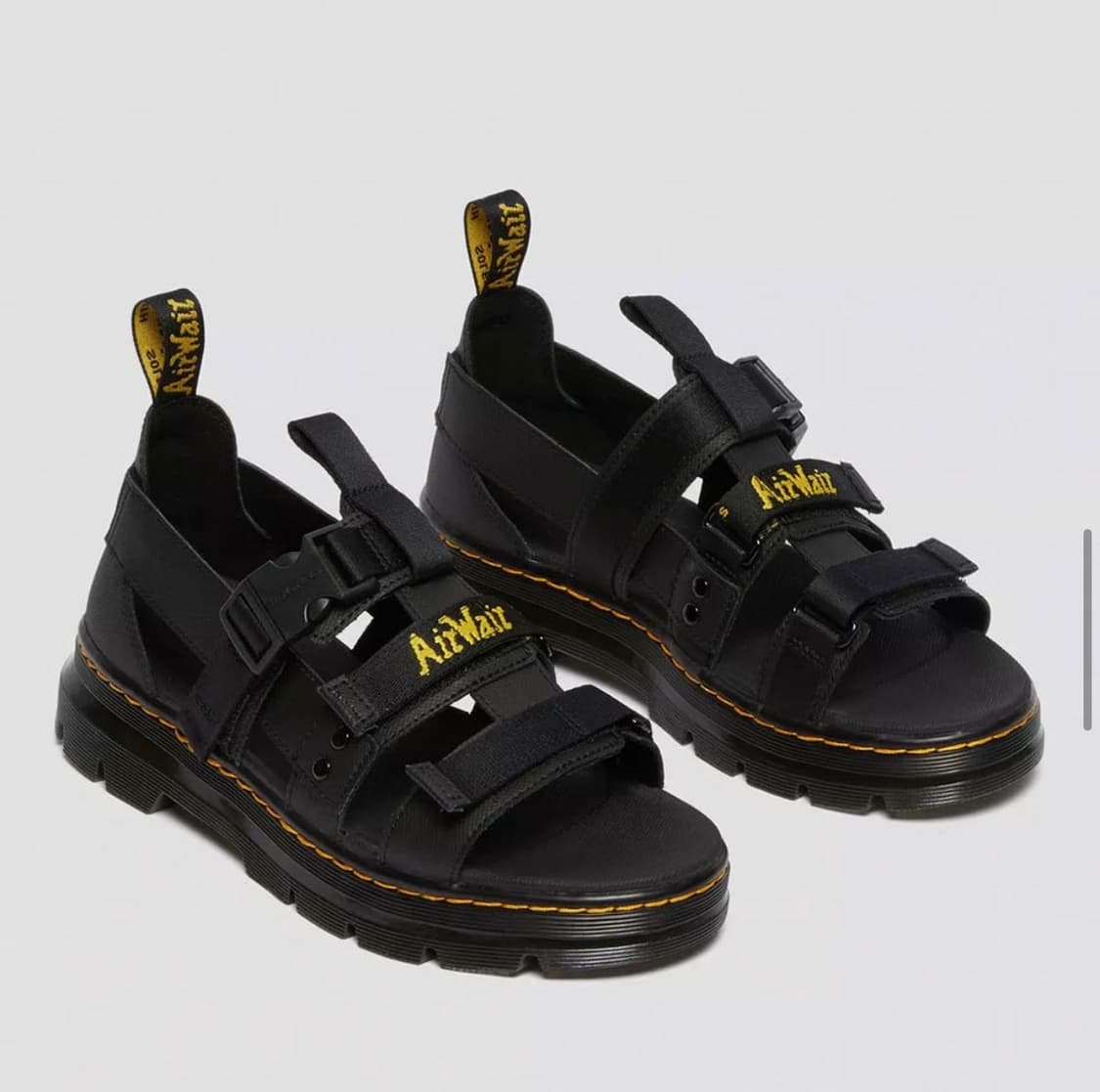 새상품[230]닥터마틴 피어슨 웨빙 샌들 블랙 상품이미지6