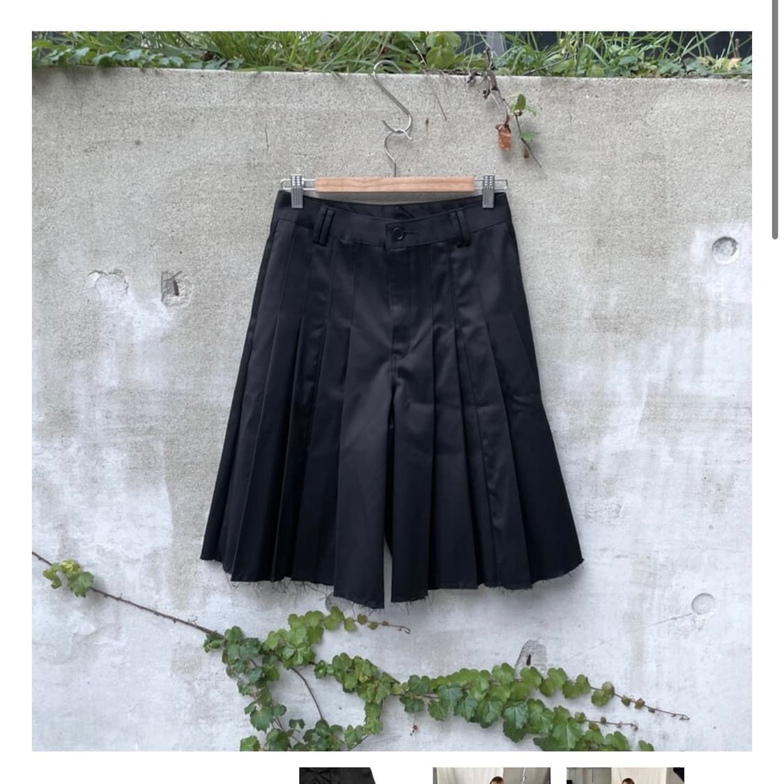 ideffuts , pleats half pants 상품이미지2