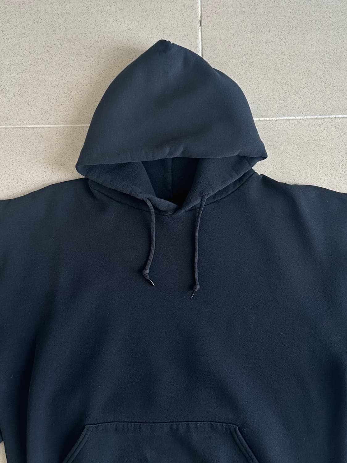00s 빈티지 러셀 후드집업 블랙 L 상품이미지3