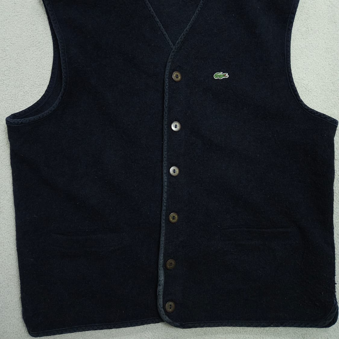 라코스테 니트 조끼 L 상품이미지4