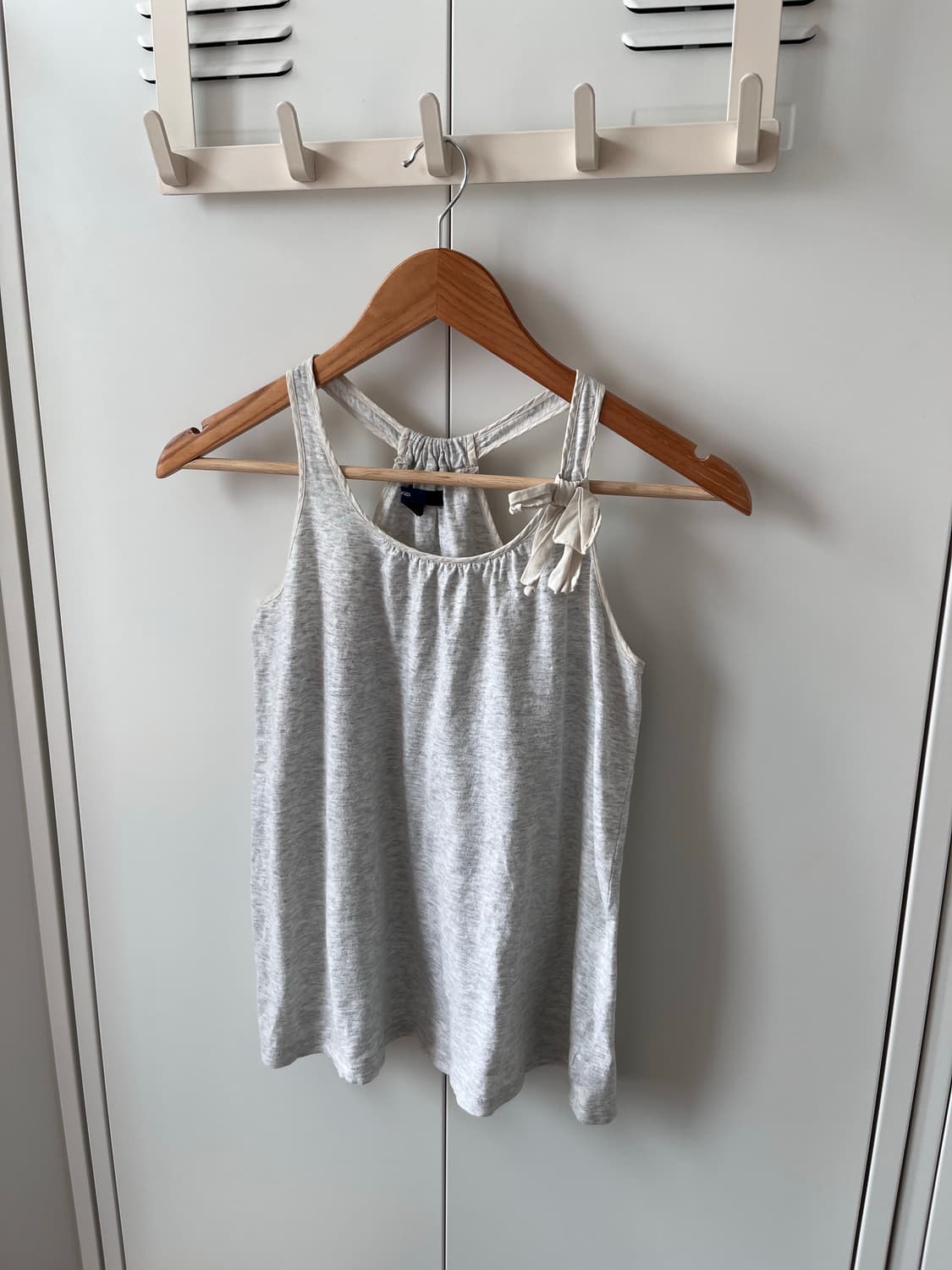 Gap 멜란지그레이 홀터넥 리본 슬리브리스 상품이미지7