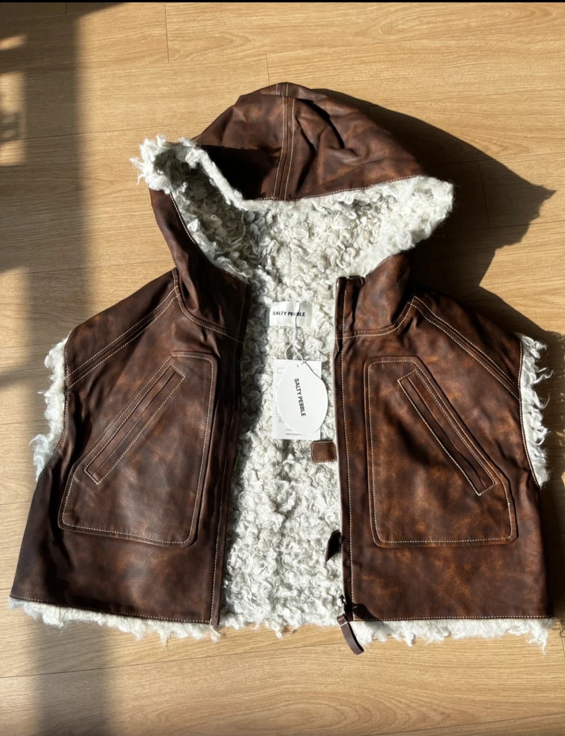 솔티 페블 리버시블 베스트 상품이미지1