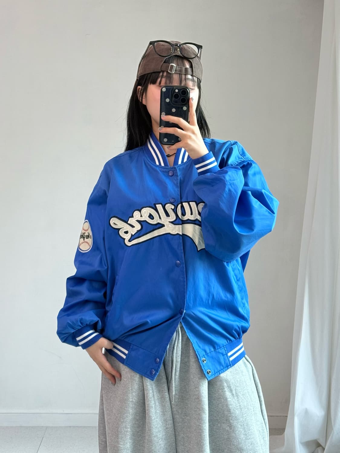 빈티지 뉴욕 바시티 자켓 상품이미지1