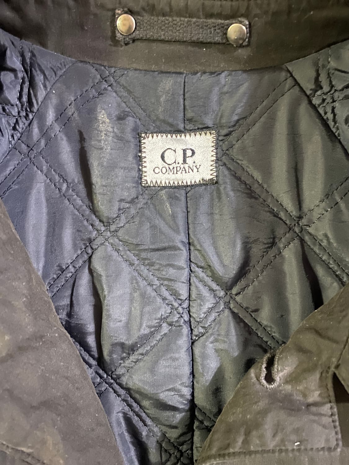 C.P. Company 남성 가먼트다잉 다크브라운 코트100 상품이미지2