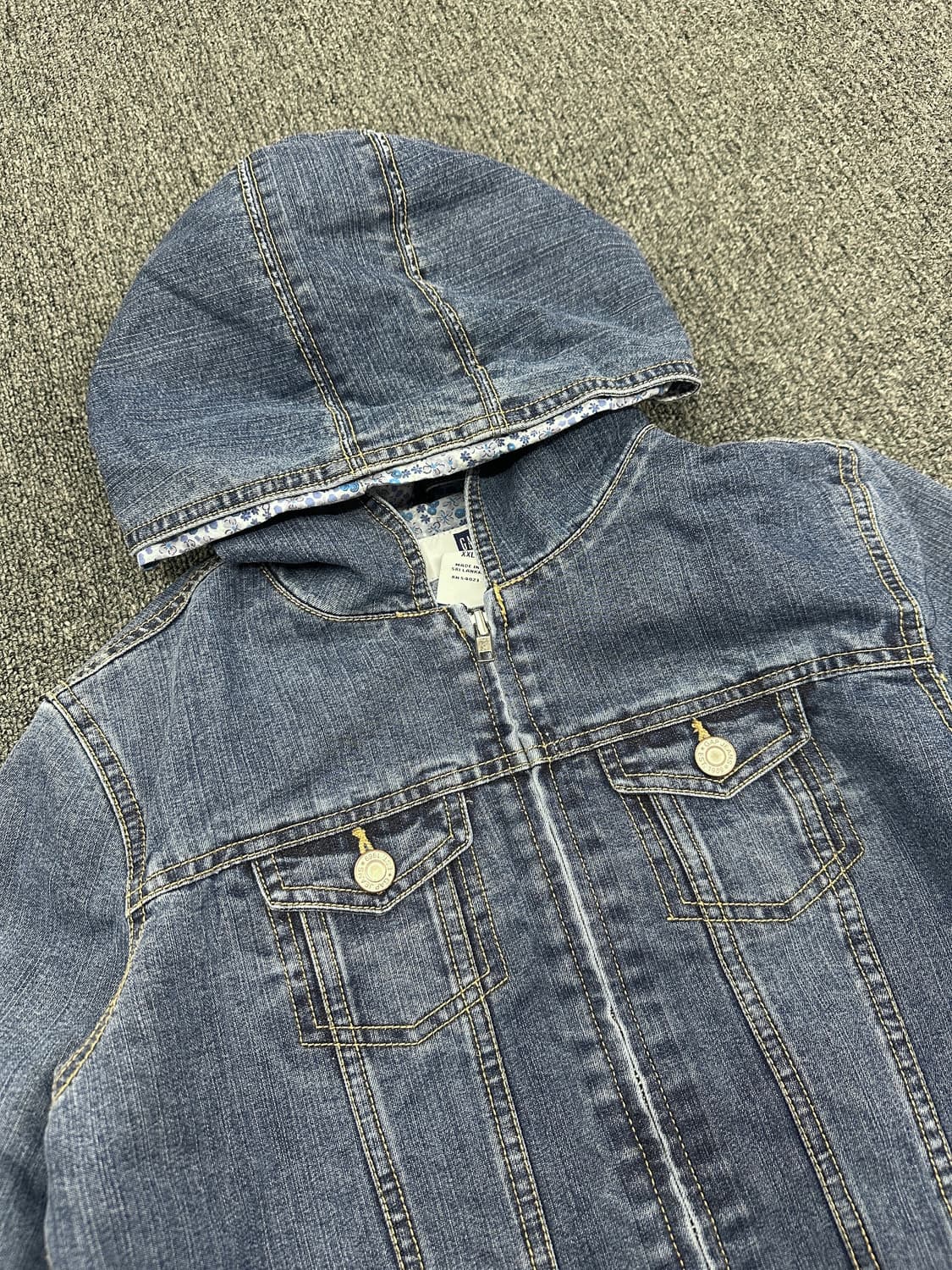 GAP 데님 후드집업 자켓 상품이미지3