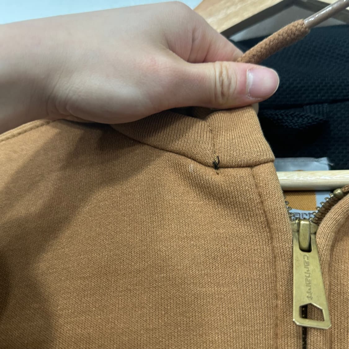 칼하트 써멀 후드집업 상품이미지4