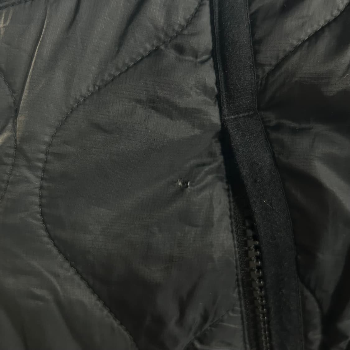 나이키 블랙 플리스 후리스 집업 후드 바람막이 점퍼 2XL 상품이미지7