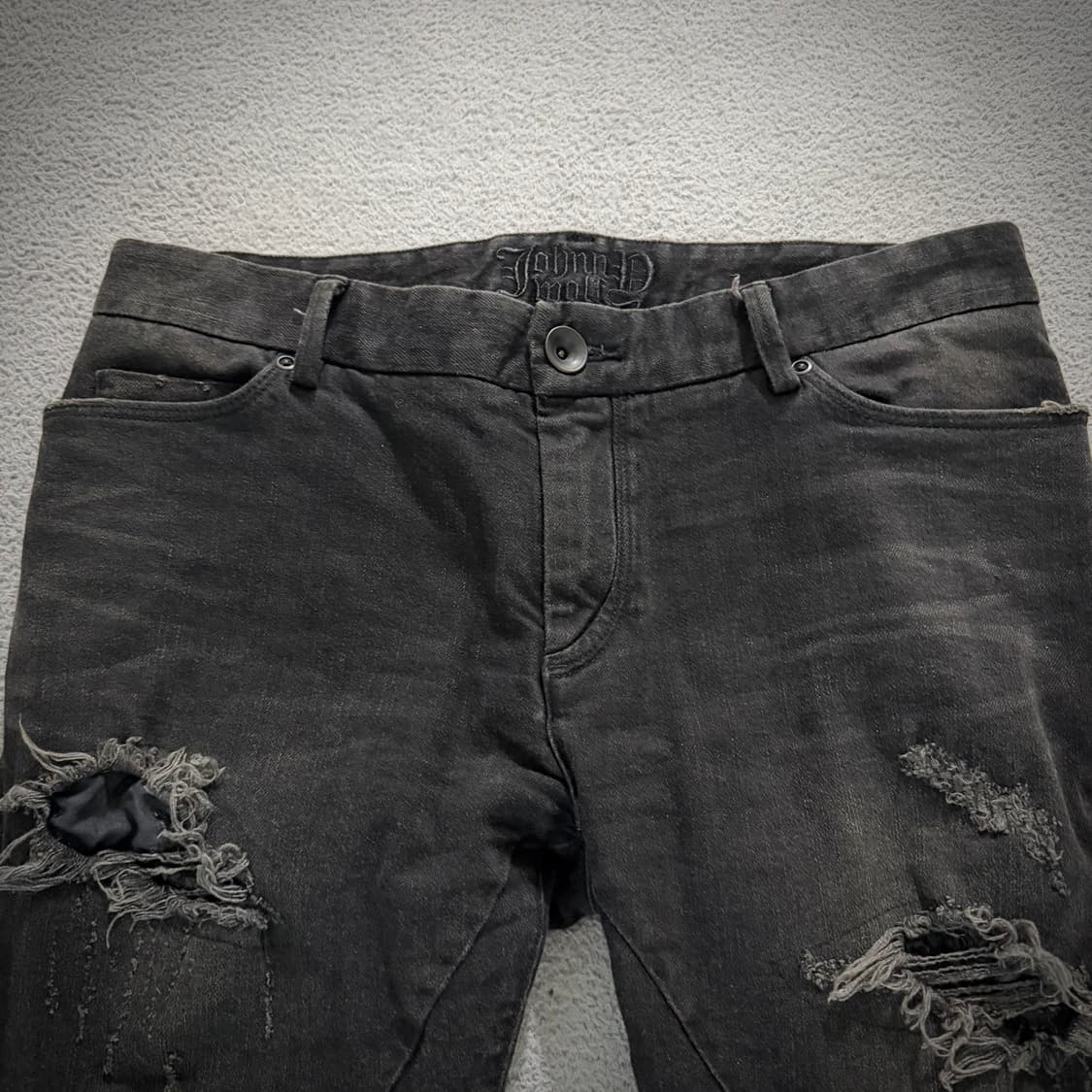 Johnny wolf destroyed denim 상품이미지2
