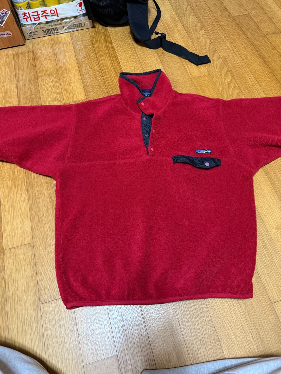 빈티지 파타고니아 신칠라 레드M 상품이미지2