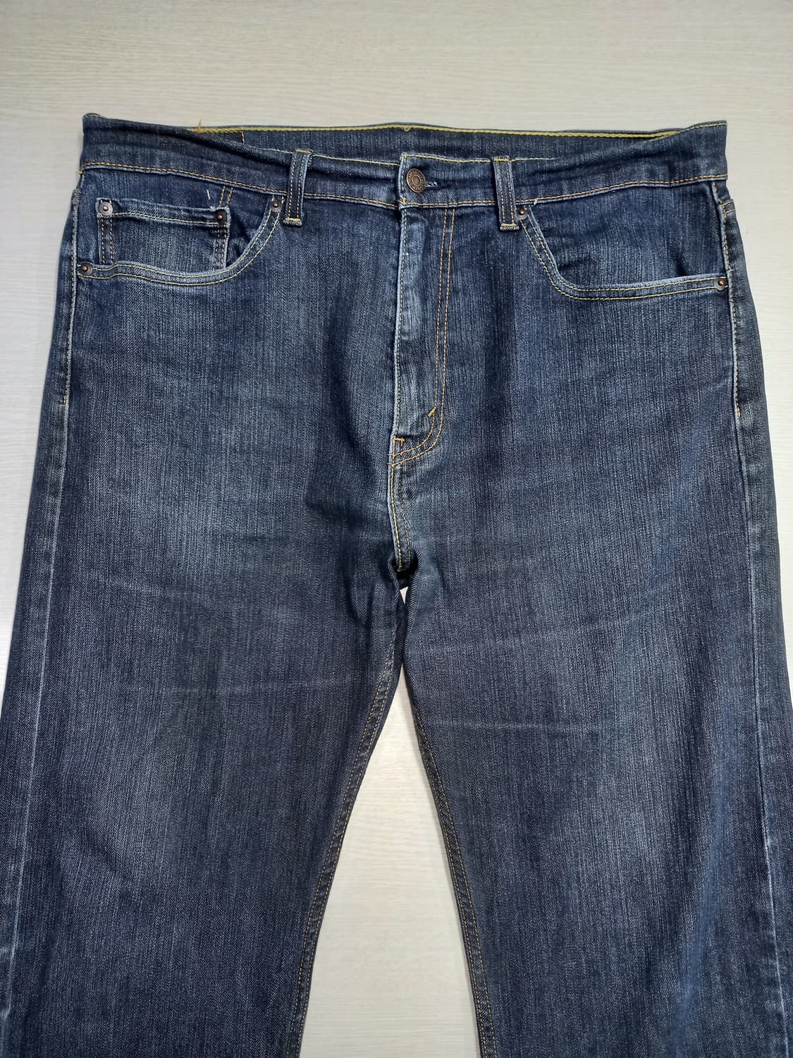 37 리바이스505 스판 일자진 진청 37-139 상품이미지3