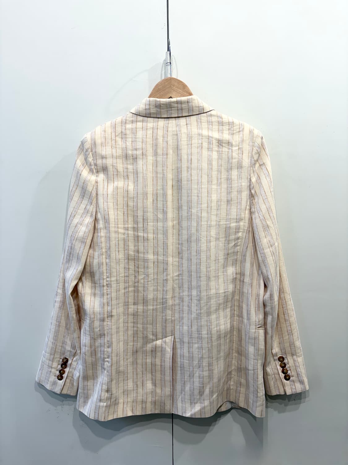 아크네 스튜디오 린넨 스트라이프 블레이저 셋업 상품이미지4