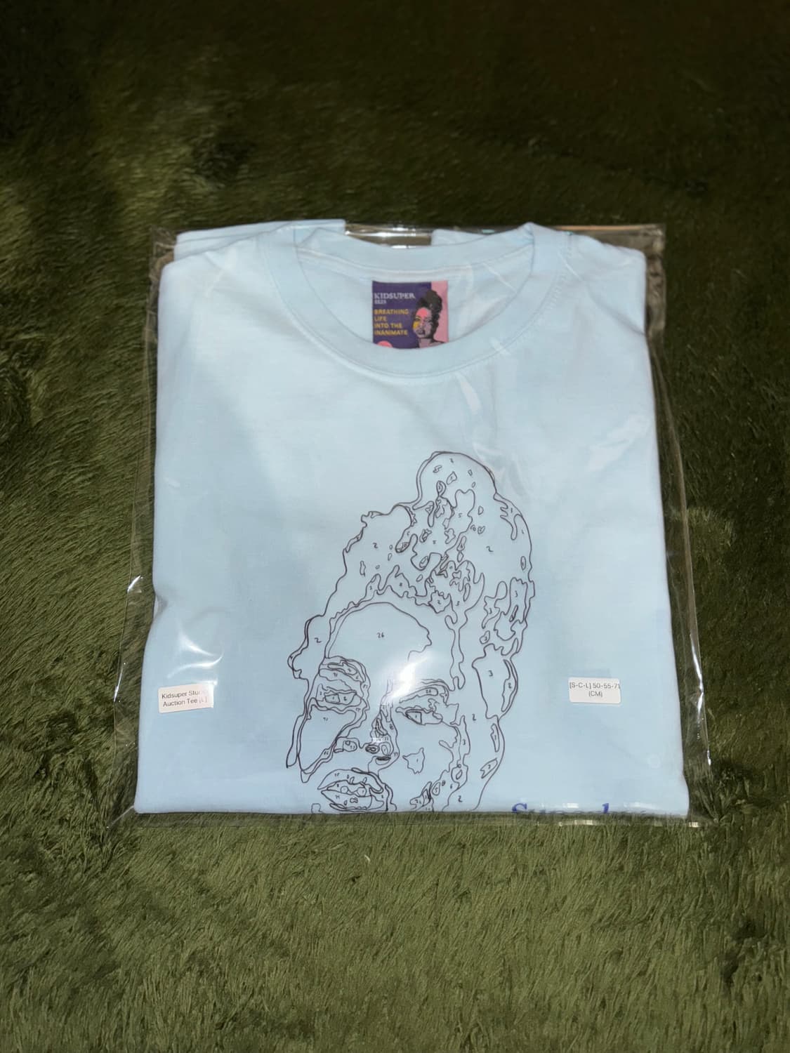 [L] Kidsuper 키드슈퍼 소더비 옥션 패러디 튜블러 티셔츠 상품이미지9
