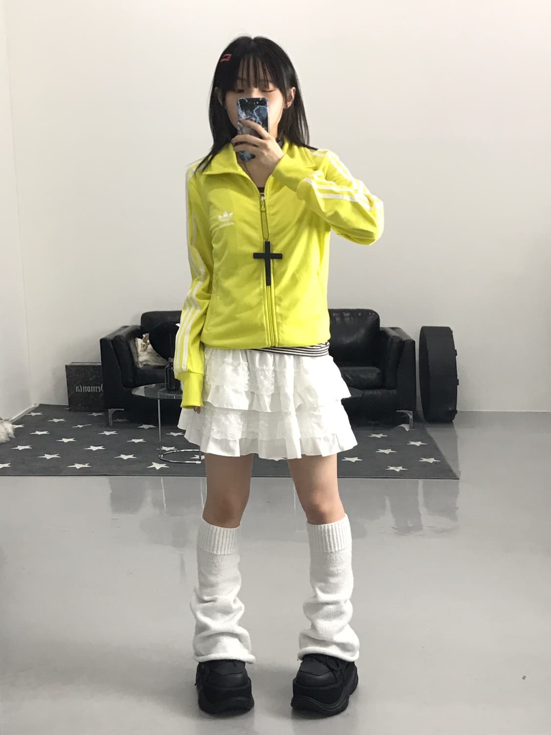 Adidas Yellow Firebird Jersey 상품이미지1