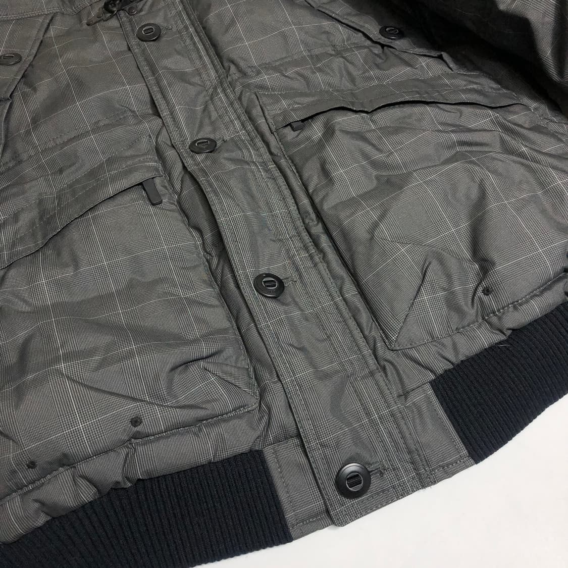 풀앤베어 체크 패딩 점퍼 L 상품이미지9