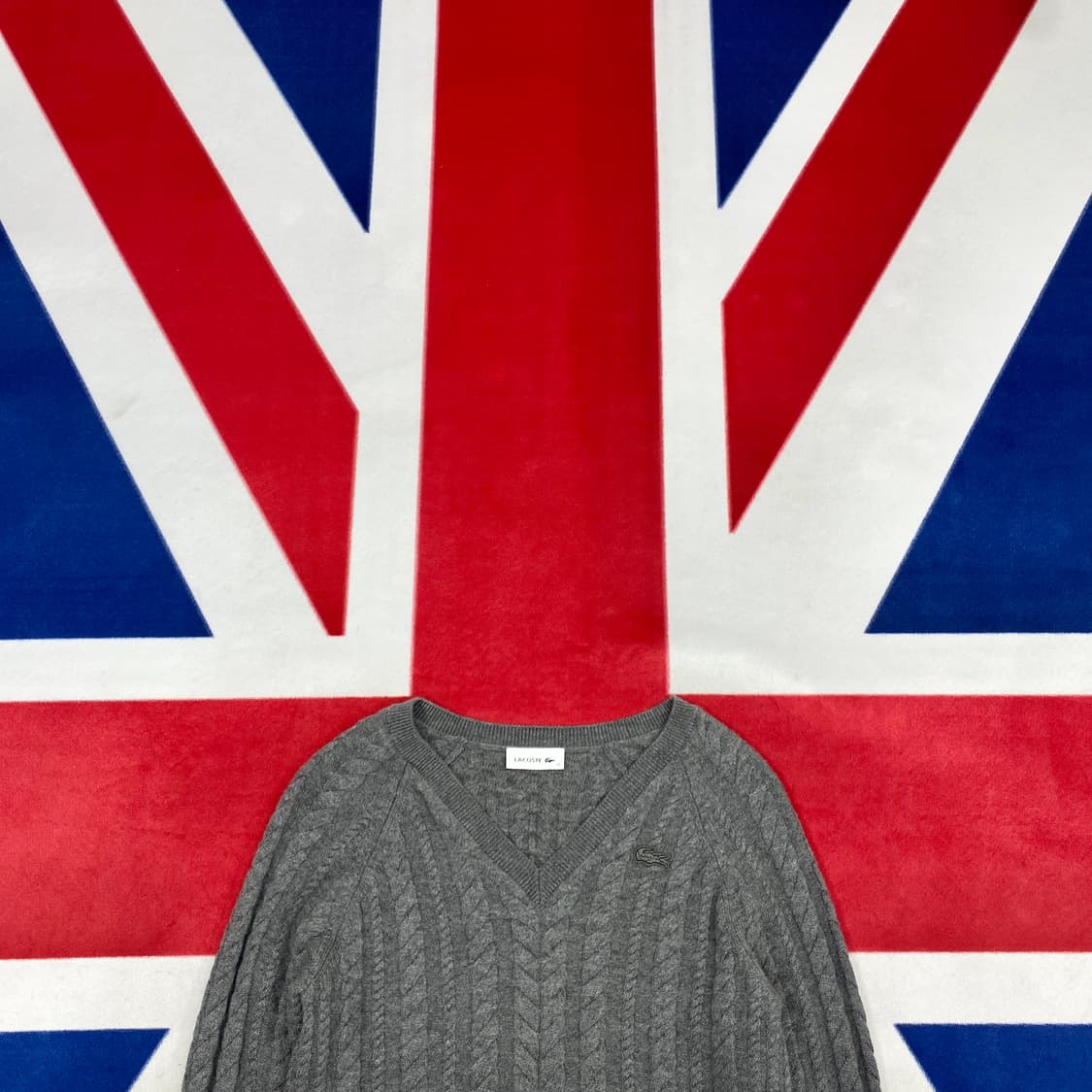 라코스테 브이넥 니트 여성95 상품이미지2