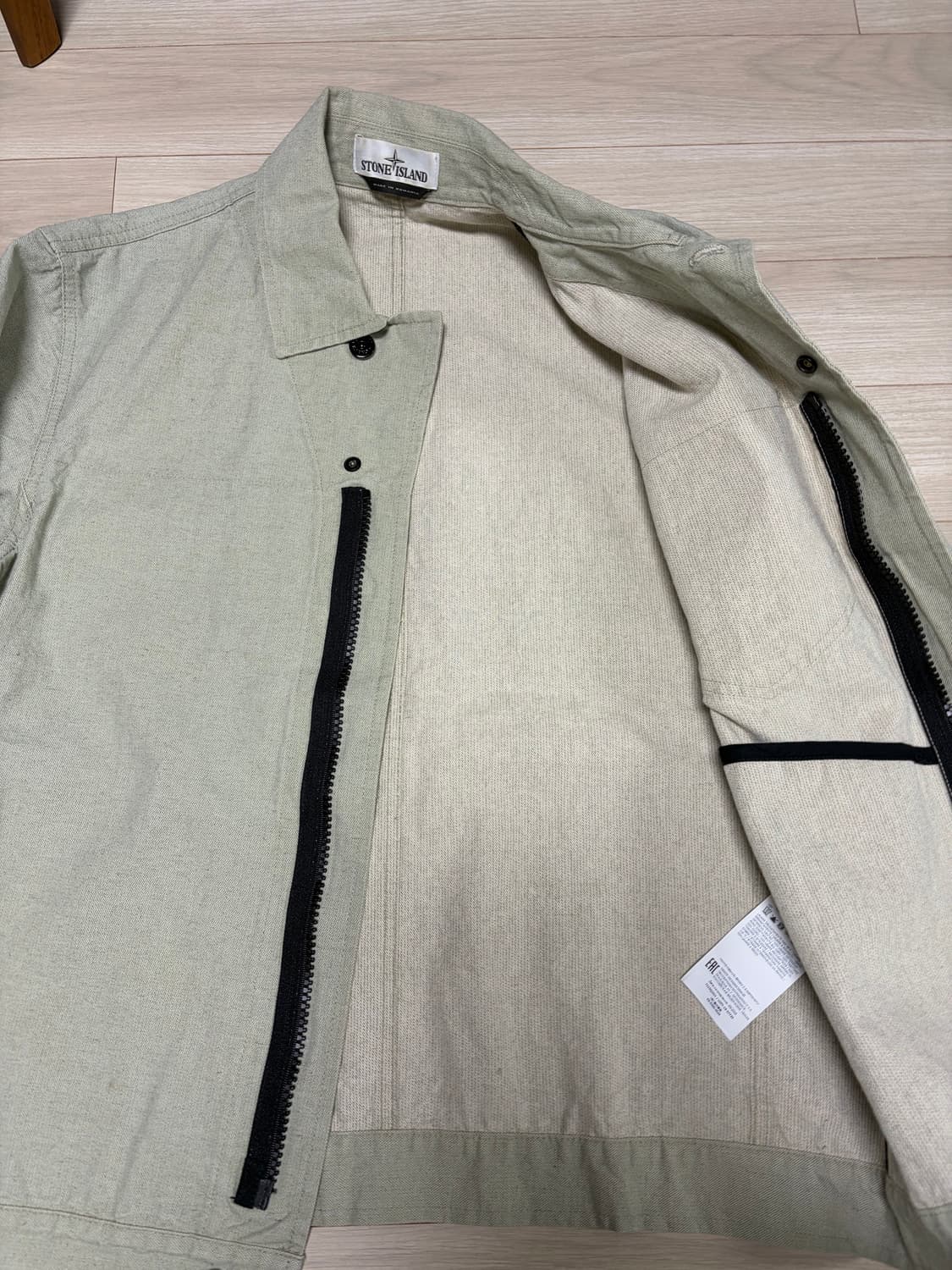 스톤 아일랜드 파나마 플라카토 자켓 M 상품이미지5