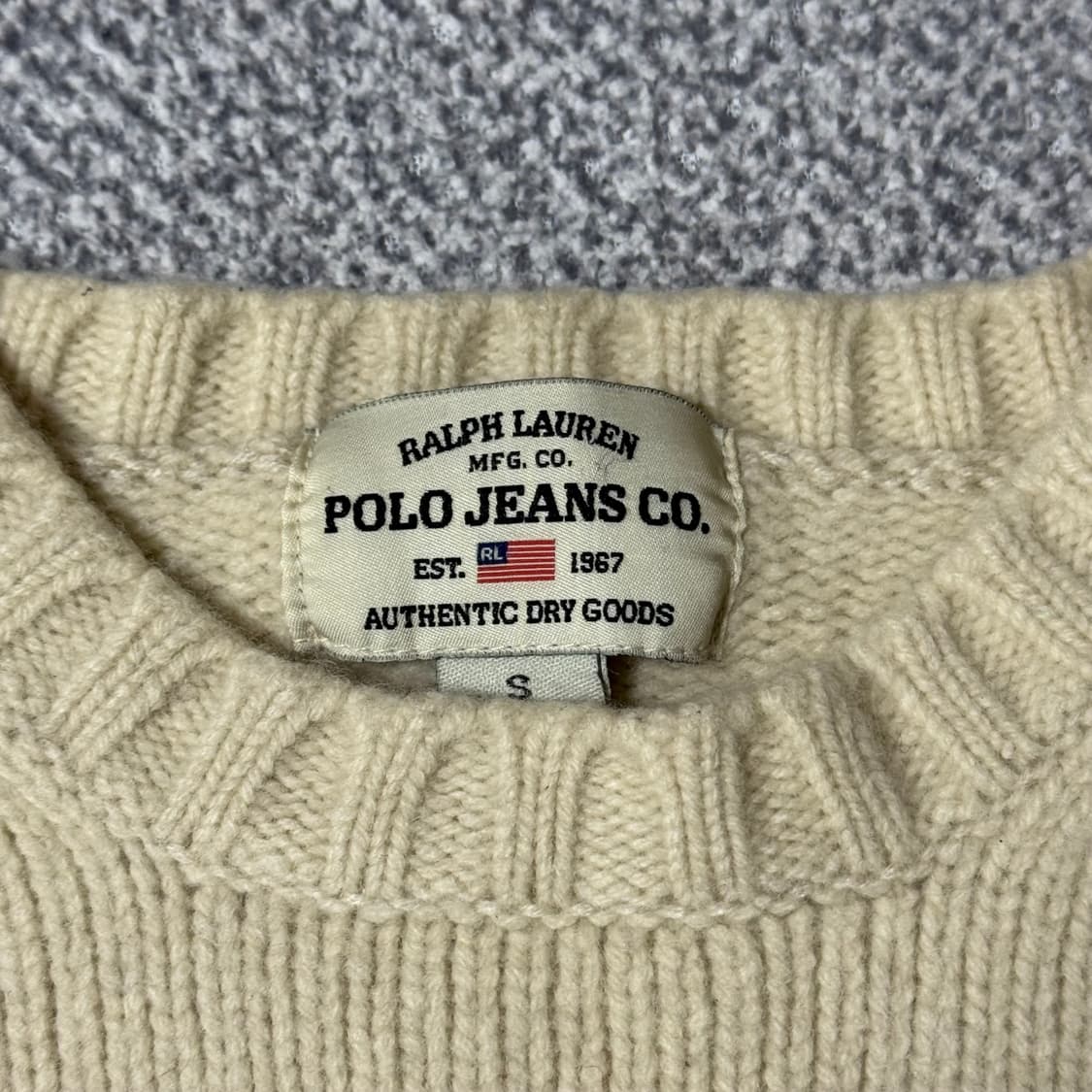 폴로 랄프로렌 성조기 울 니트 여성용 상품이미지3